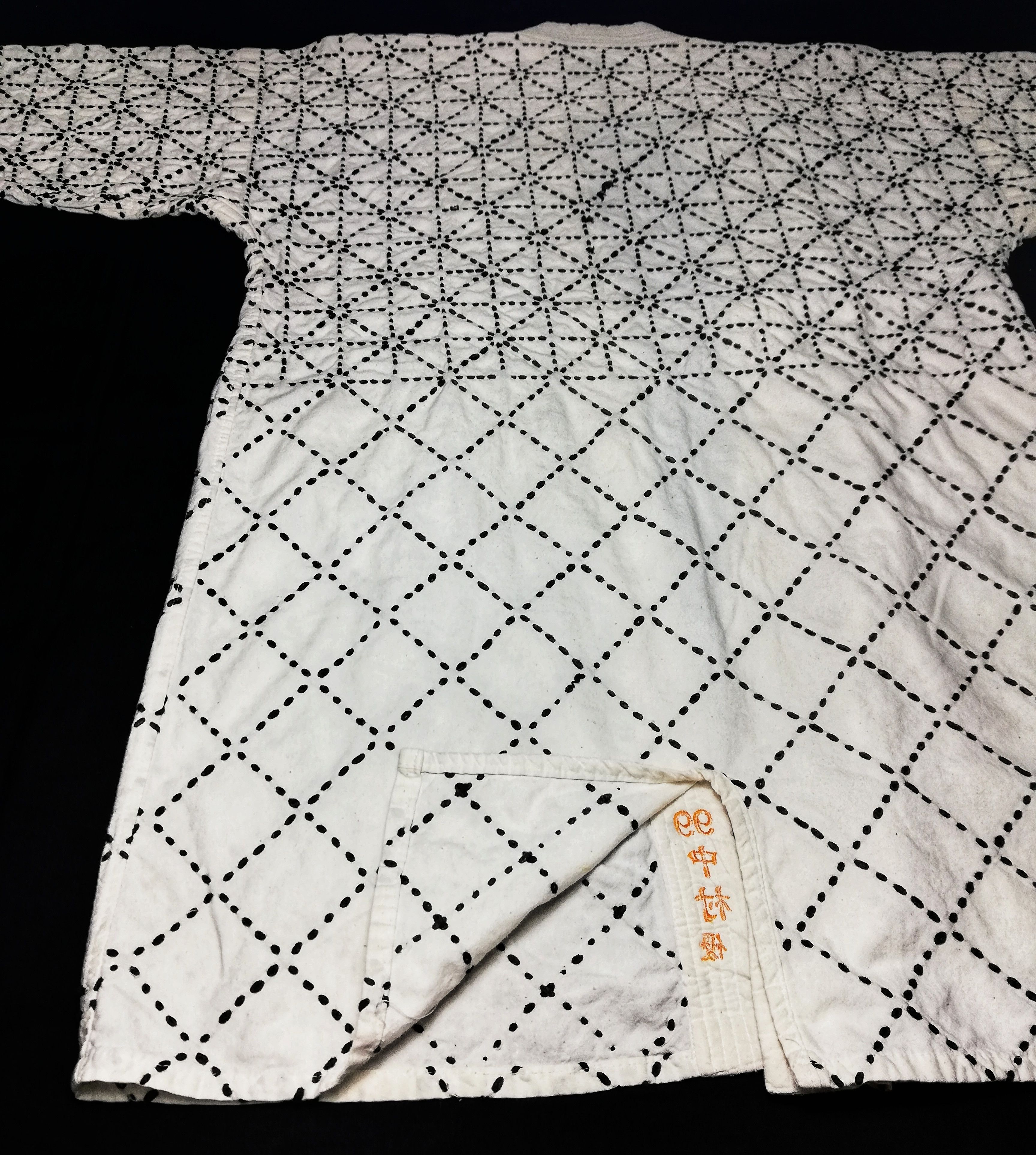 Art Comes First × Japanese Brand 🔥Sashiko Stitch Vintage Japanese Kimono Traditional Boro🔥 Size US S / EU 44-46 / 1 - 17 Thumbnail