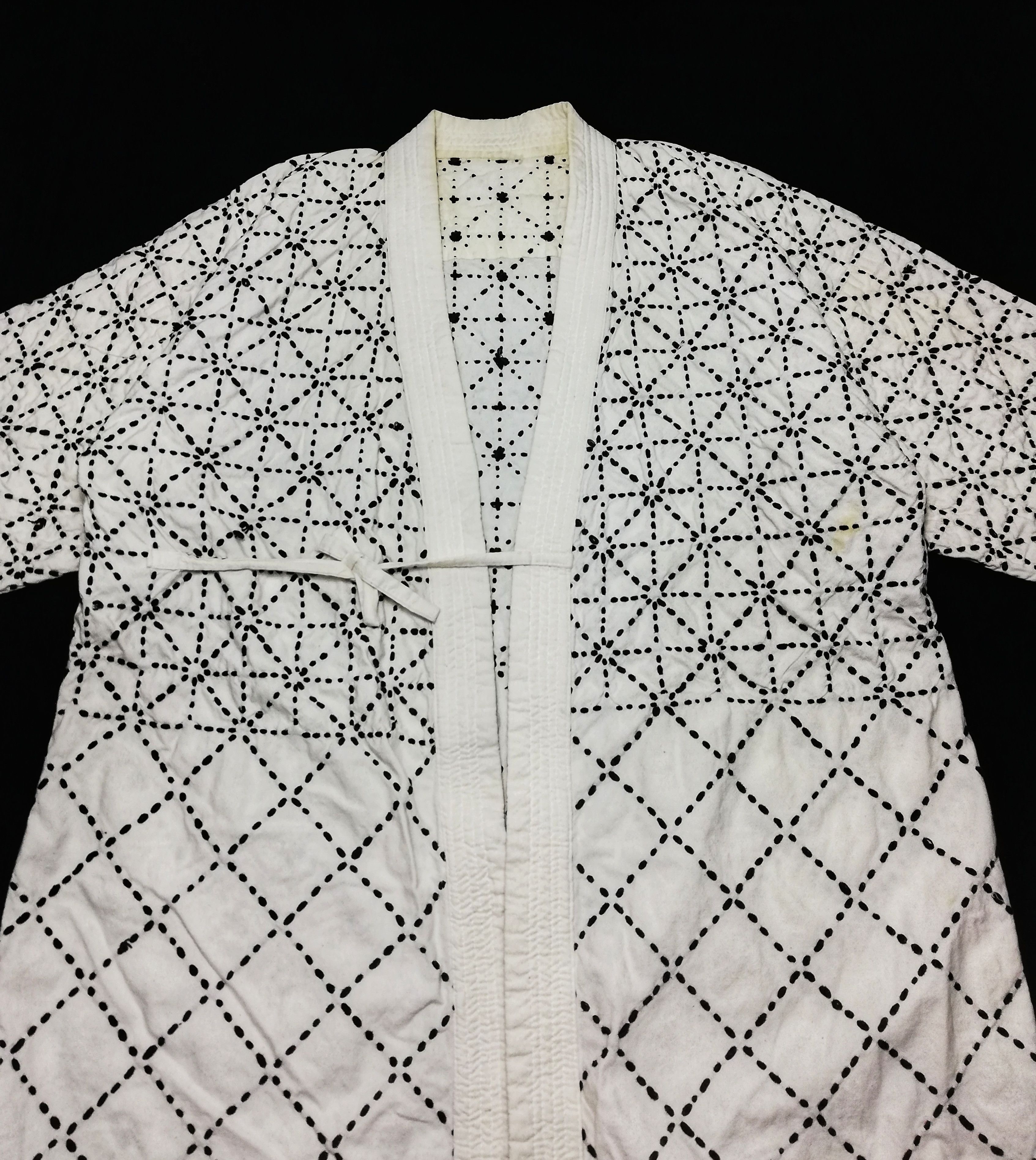 Art Comes First × Japanese Brand 🔥Sashiko Stitch Vintage Japanese Kimono Traditional Boro🔥 Size US S / EU 44-46 / 1 - 13 Thumbnail