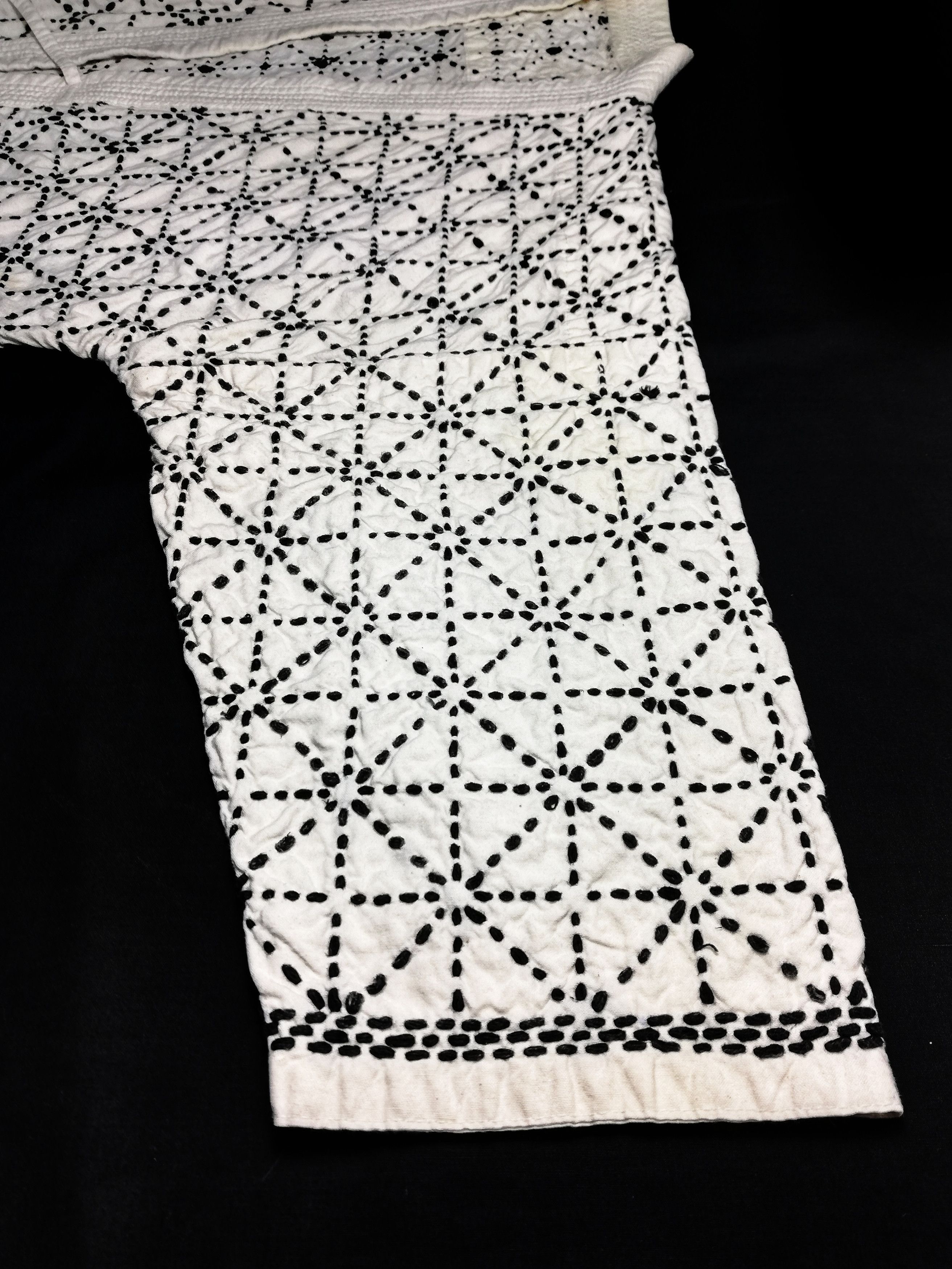 Art Comes First × Japanese Brand 🔥Sashiko Stitch Vintage Japanese Kimono Traditional Boro🔥 Size US S / EU 44-46 / 1 - 7 Thumbnail