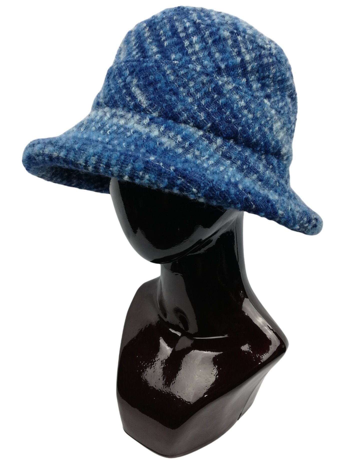 Japanese Brand 🔥DOPE Tokyo Kyoko Bando Sashiko Boro Harmonious Bucket Hat Size ONE SIZE - 2 Thumbnail