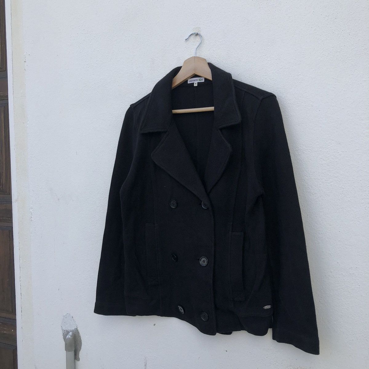 Japanese Brand ULTIMATE BLACK LACOSTE JACKET AVANT GARDE DESIGN Size US M / EU 48-50 / 2 - 2 Thumbnail