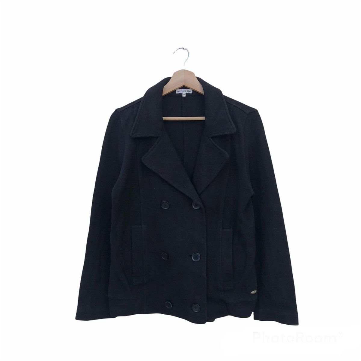 Japanese Brand ULTIMATE BLACK LACOSTE JACKET AVANT GARDE DESIGN Size US M / EU 48-50 / 2 - 1 Thumbnail