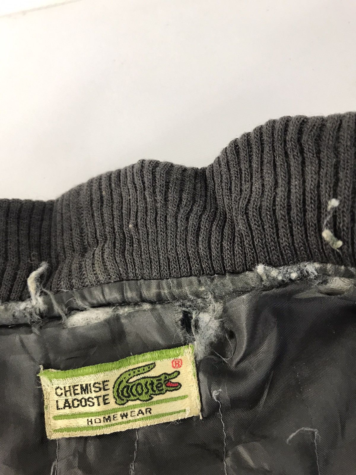 Japanese Brand × Lacoste Chemise Lacoste Wool Fluffy Fleece Insulated Wool Jacket Size US XXL / EU 58 / 5 - 8 Thumbnail