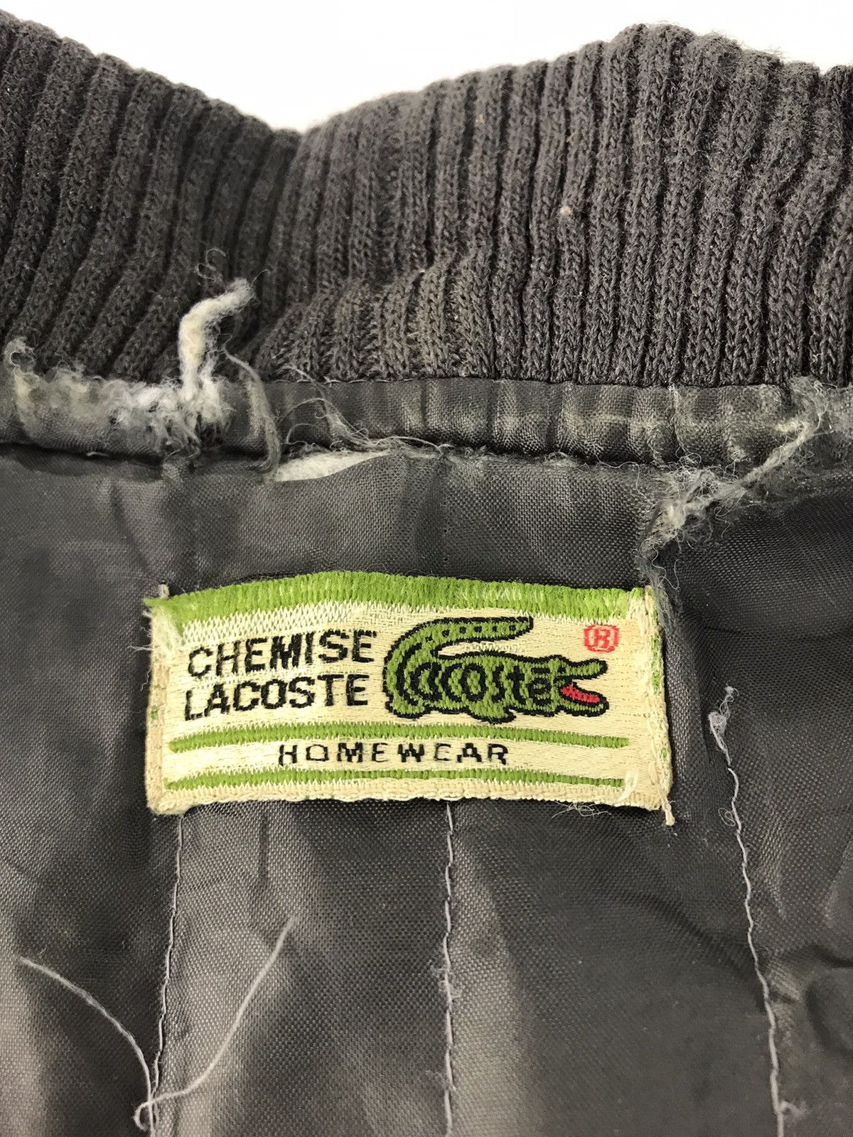 Japanese Brand × Lacoste Chemise Lacoste Wool Fluffy Fleece Insulated Wool Jacket Size US XXL / EU 58 / 5 - 7 Thumbnail