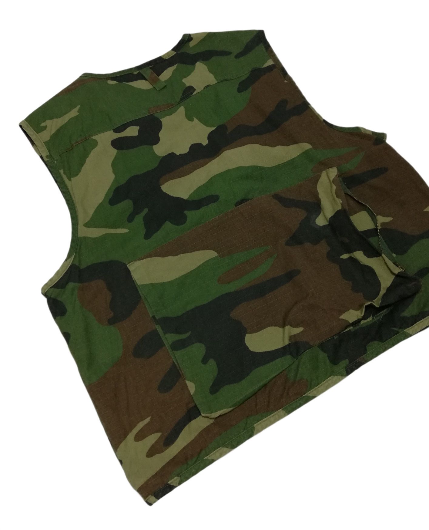Japanese Brand 🔥GRAIL OG Manphoto Tactical Military Camo Vest Jacket🔥 Size US M / EU 48-50 / 2 - 11 Thumbnail