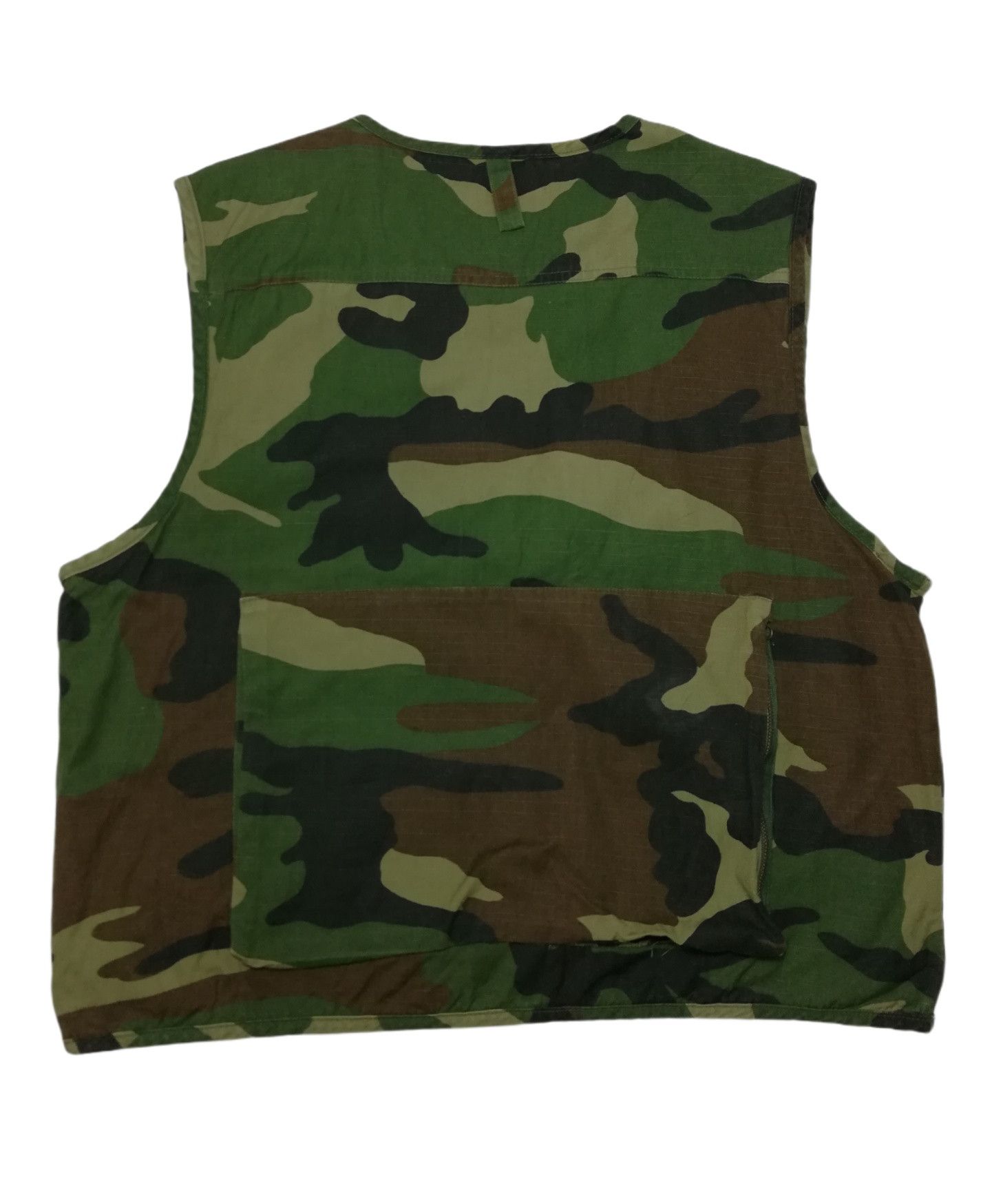 Japanese Brand 🔥GRAIL OG Manphoto Tactical Military Camo Vest Jacket🔥 Size US M / EU 48-50 / 2 - 10 Thumbnail
