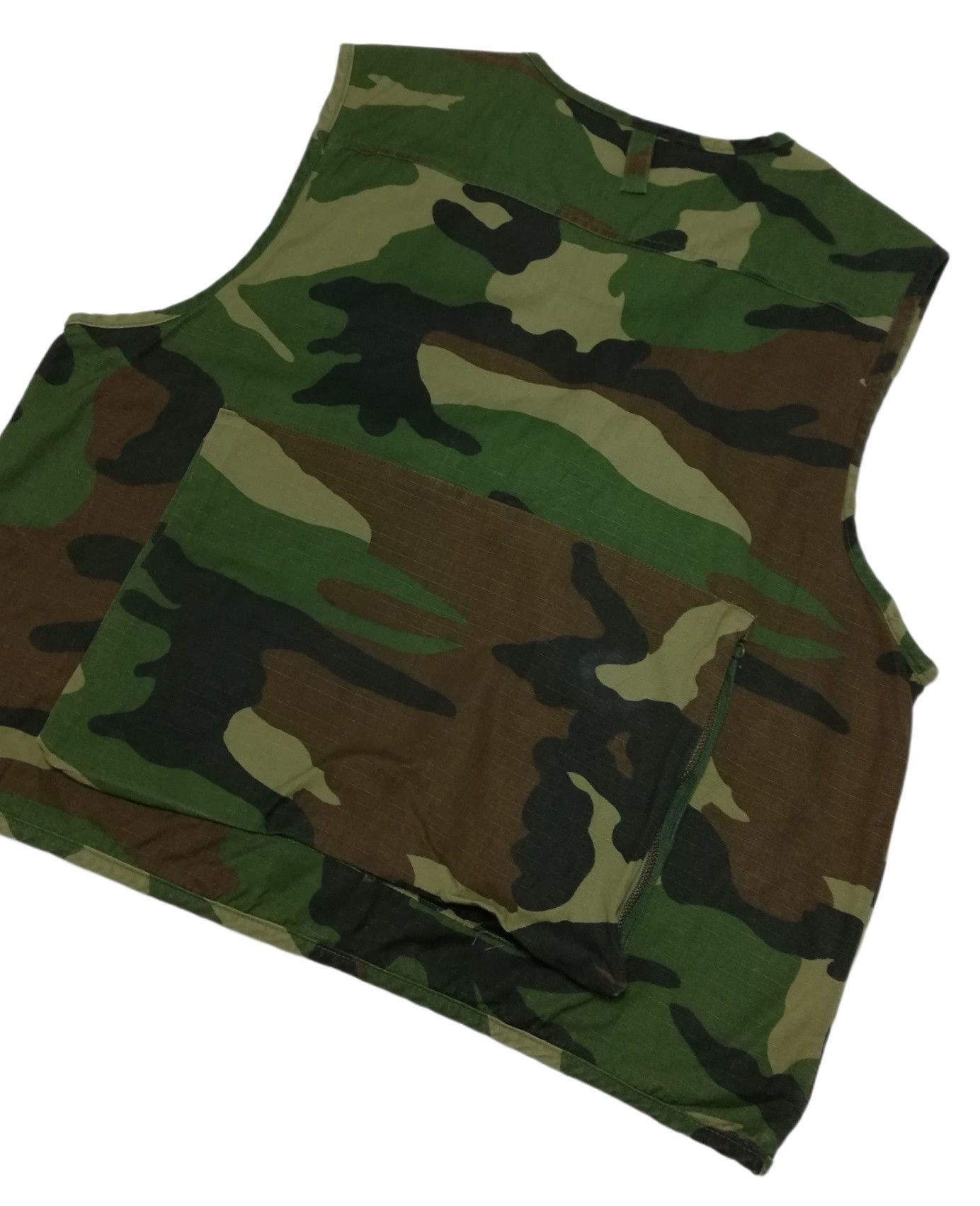 Japanese Brand 🔥GRAIL OG Manphoto Tactical Military Camo Vest Jacket🔥 Size US M / EU 48-50 / 2 - 13 Thumbnail