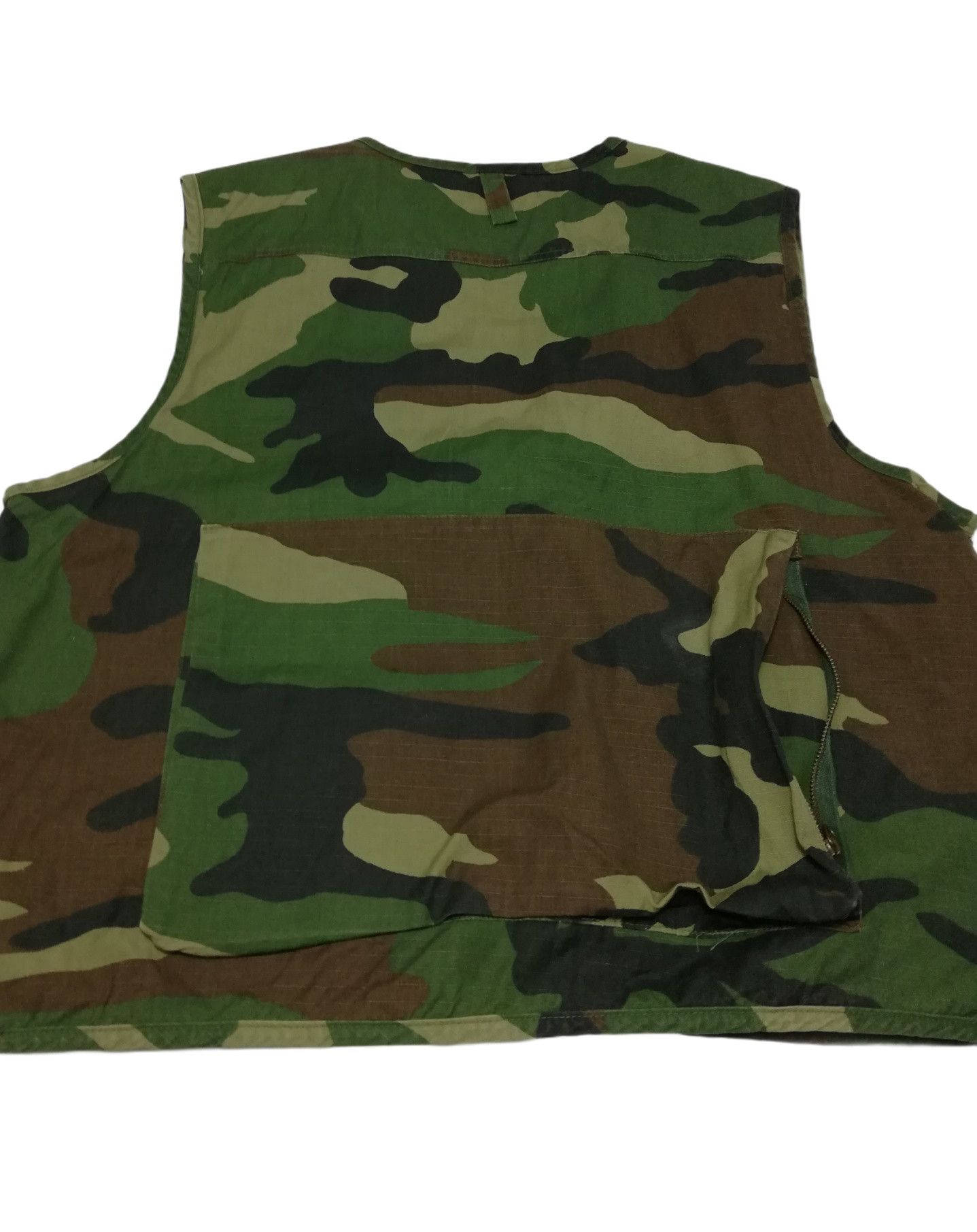 Japanese Brand 🔥GRAIL OG Manphoto Tactical Military Camo Vest Jacket🔥 Size US M / EU 48-50 / 2 - 14 Thumbnail