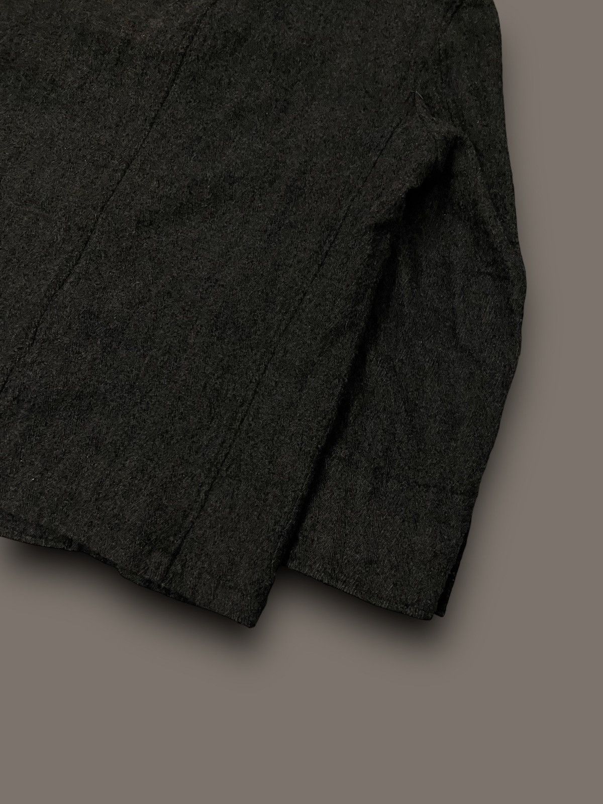 Comme des Garcons AW1998 Comme Des Garcons Home Dark Grey Swamp Wool Blazer Size US M / EU 48-50 / 2 - 7 Thumbnail