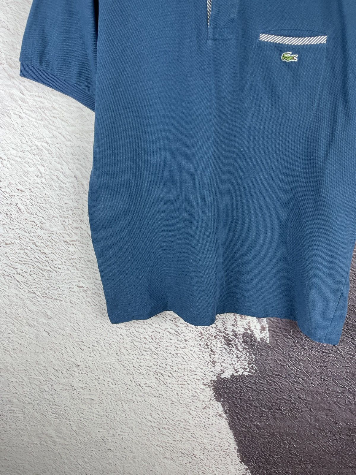 Lacoste Lacoste vintage y2k blue logo pocket polo tee Size US M / EU 48-50 / 2 - 4 Thumbnail