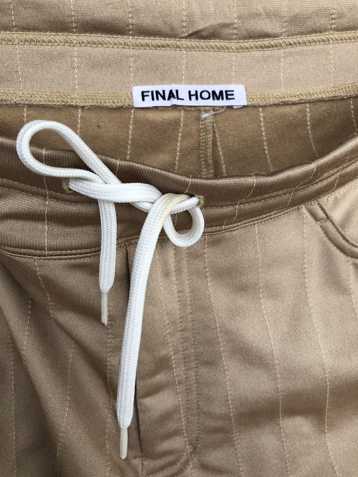 Final Home GRAIL🔥Final Home Tsumura Striped Drawstring Pants Size US 32 / EU 48 - 6 Thumbnail