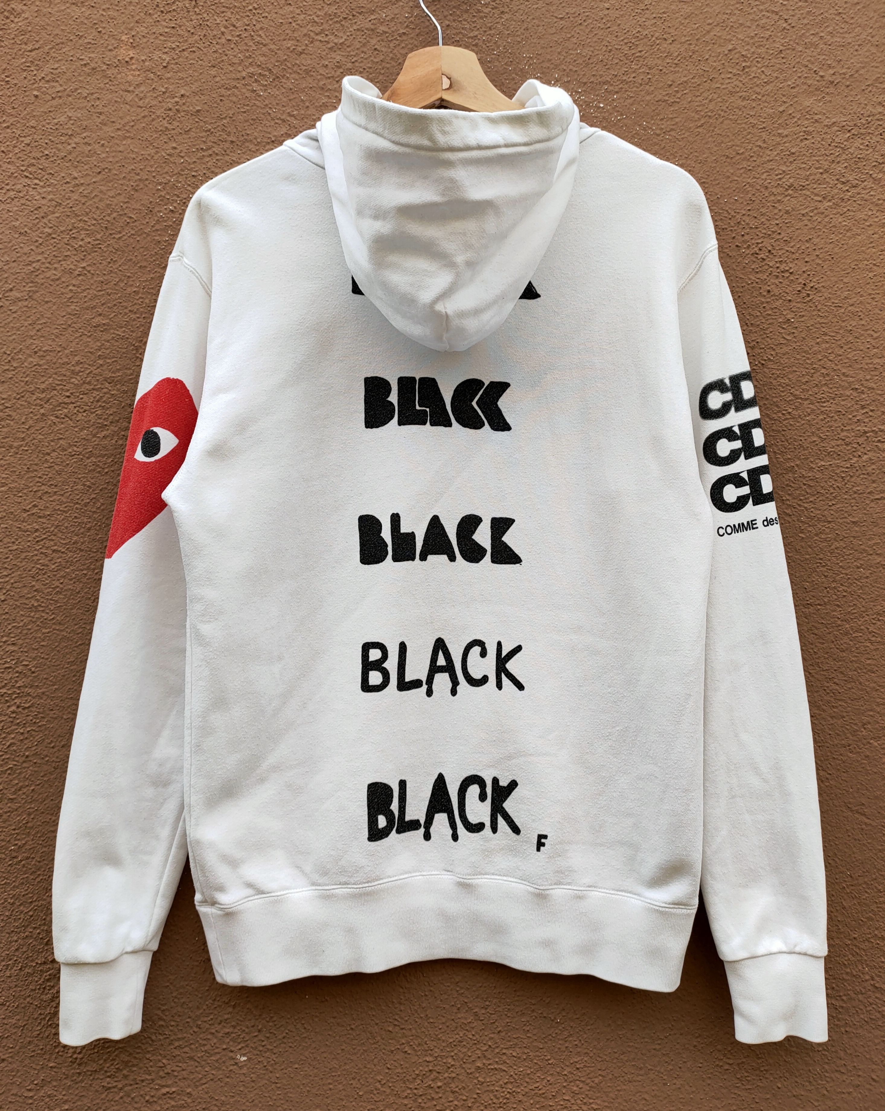 Comme des Garcons Rare CDG Play Printed Hoodie Size US M / EU 48-50 / 2 - 3 Thumbnail
