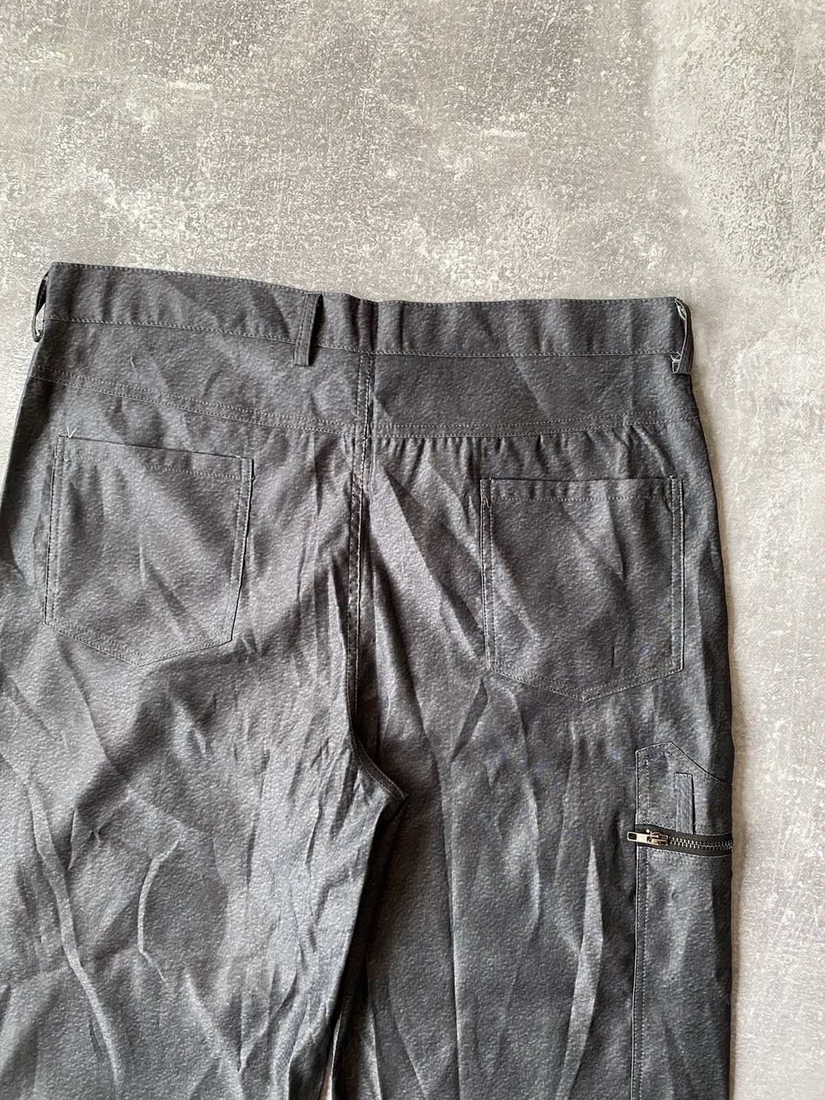 Japanese Brand × Vintage Avant Garde Skull Painted Pants Size US 35 - 5 Thumbnail