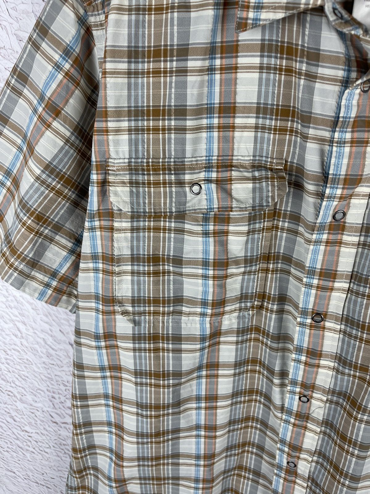Patagonia Patagonia checkered double pocket short sleeve shirt Size US L / EU 52-54 / 3 - 7 Thumbnail