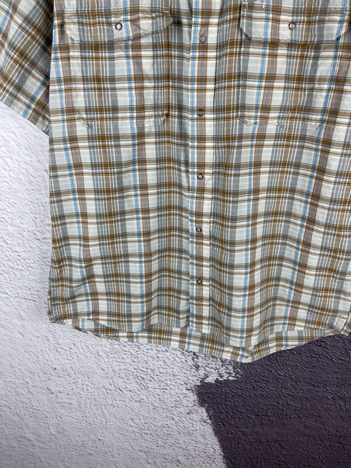 Patagonia Patagonia checkered double pocket short sleeve shirt Size US L / EU 52-54 / 3 - 9 Thumbnail