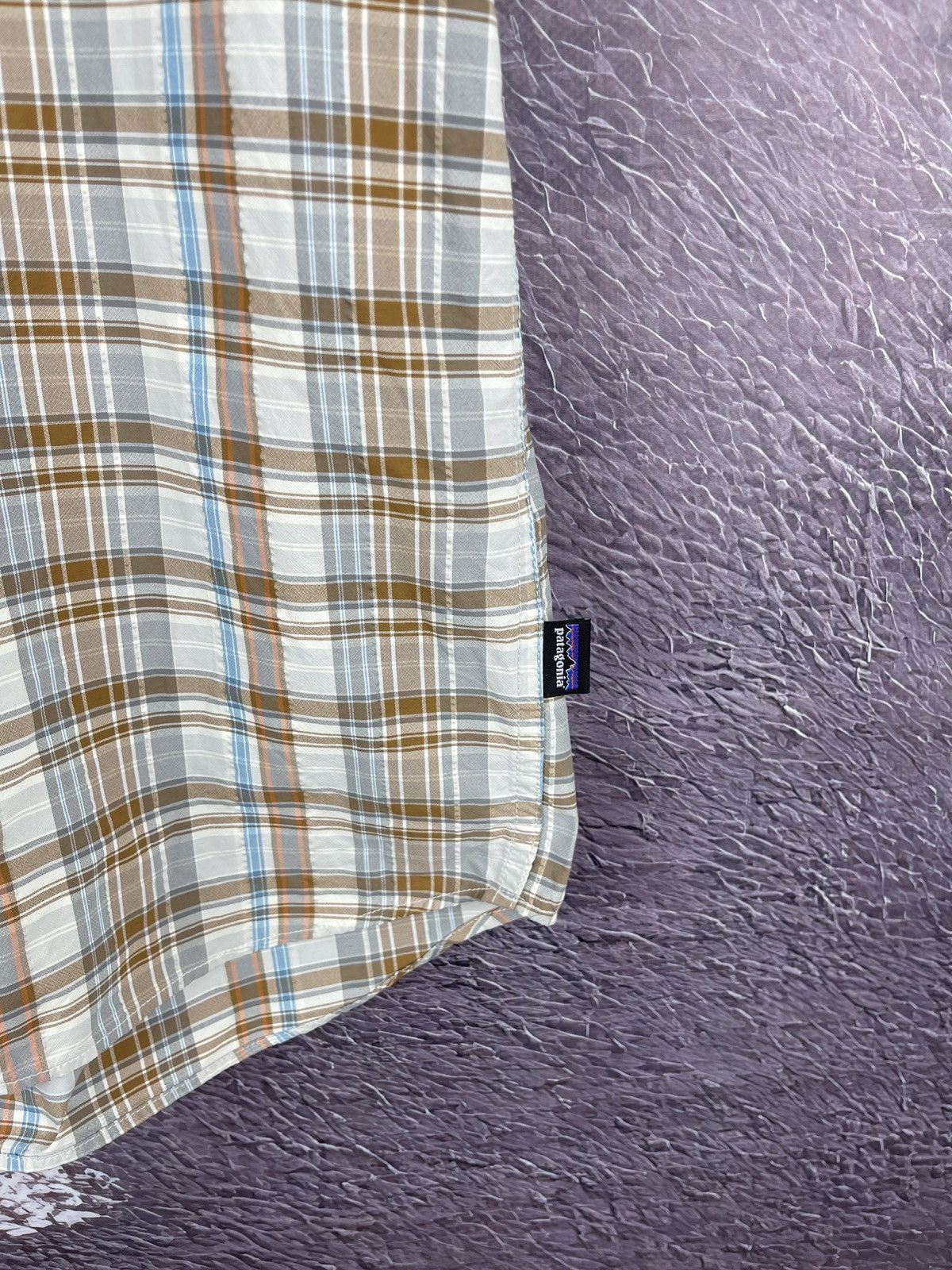 Patagonia Patagonia checkered double pocket short sleeve shirt Size US L / EU 52-54 / 3 - 8 Thumbnail