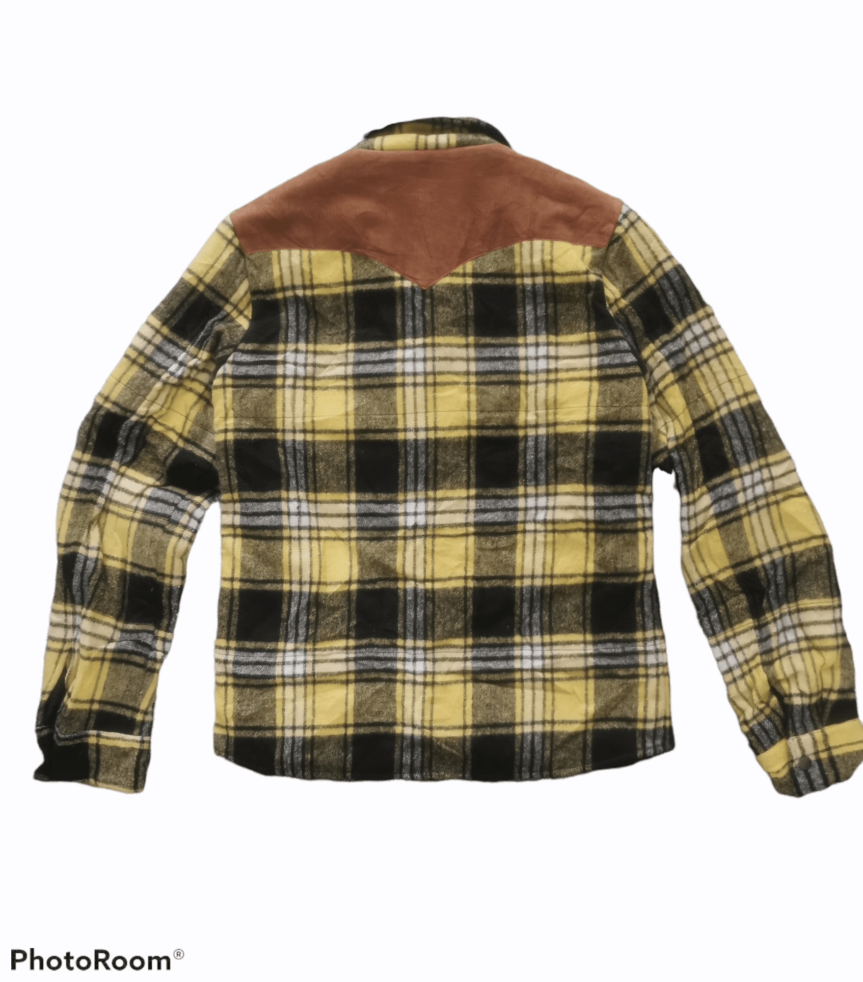 Designer × Japanese Brand Japanese Varosh Fleece Flannel Jacket Size US S / EU 44-46 / 1 - 5 Thumbnail