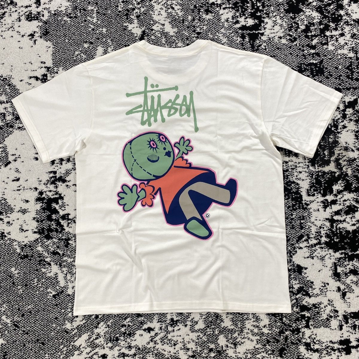 Stussy STUSSY DOLLIE PIG DYED TEE NATURAL - LARGE Size US L / EU 52-54 / 3 - 1 Thumbnail