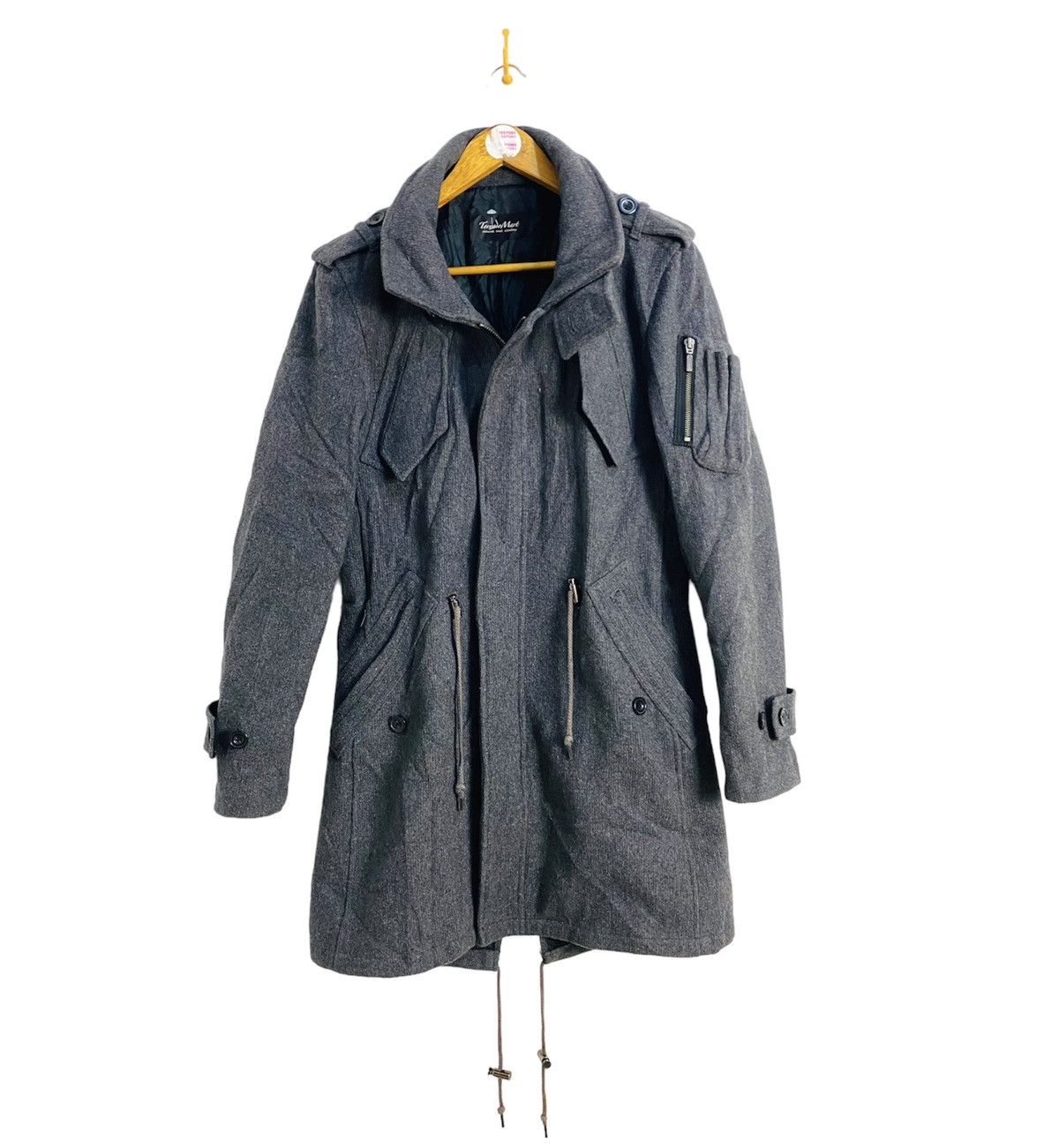 Le Grande Bleu (L.G.B.) Tornado Mart Coat with fur Size US M / EU 48-50 / 2 - 5 Thumbnail