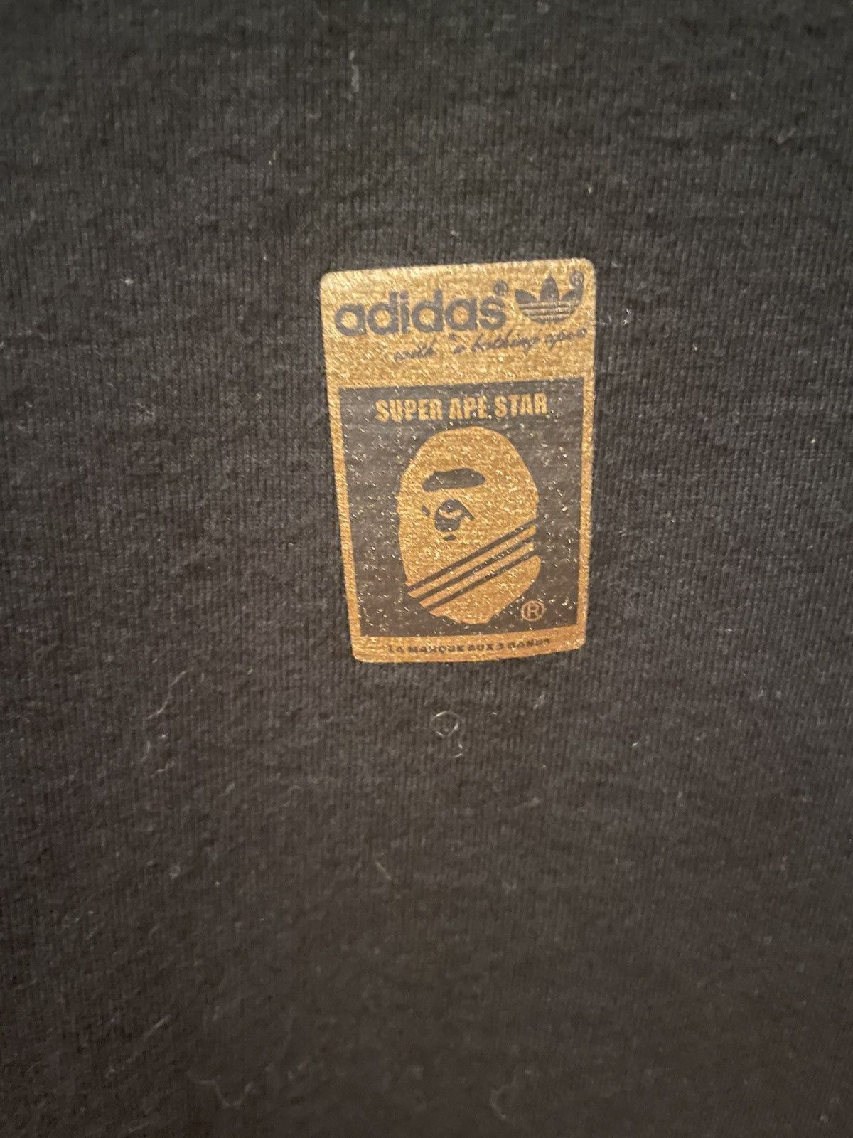 Adidas × Bape Rare XL 2003 Bape x Adidas First Collaboration Tee Size US XL / EU 56 / 4 - 3 Thumbnail
