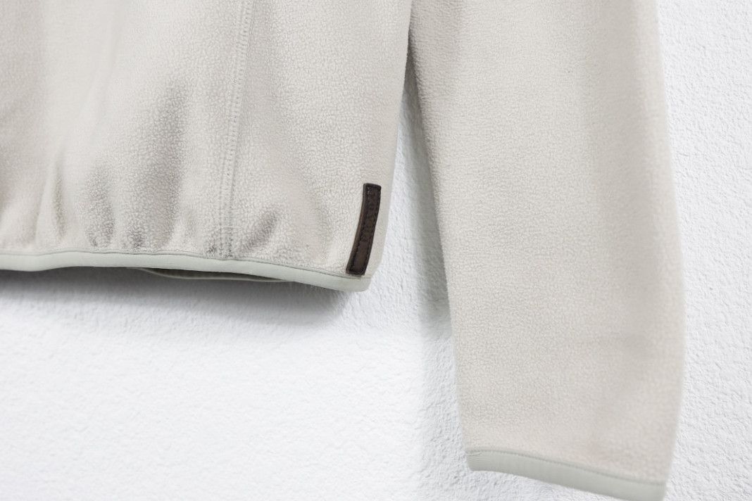 Prada Prada Tab & Logo Fleece Track Jacket Zip Y2K Size M / US 6-8 / IT 42-44 - 13 Thumbnail