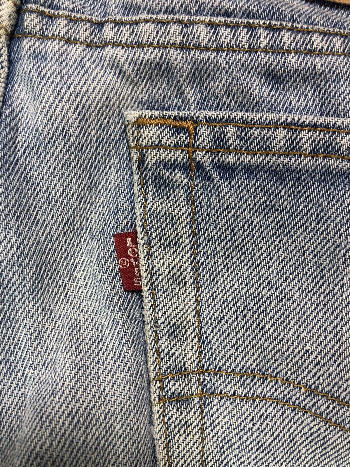 Levi's × Vintage Vintage 80s Levis 506-0213 Made In USA Distressed Jeans Size US 35 - 12 Thumbnail