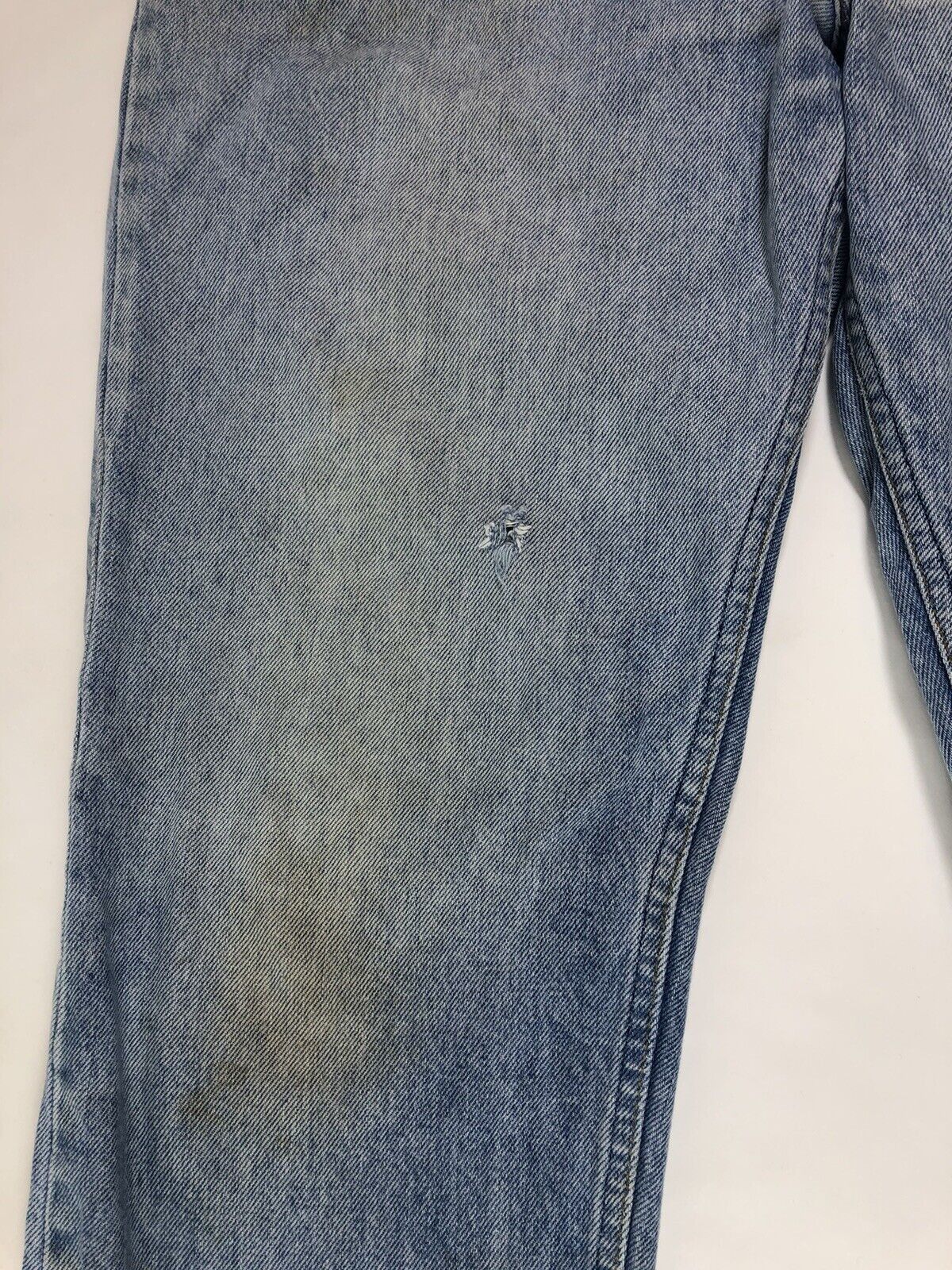 Levi's × Vintage Vintage 80s Levis 506-0213 Made In USA Distressed Jeans Size US 35 - 2 Thumbnail