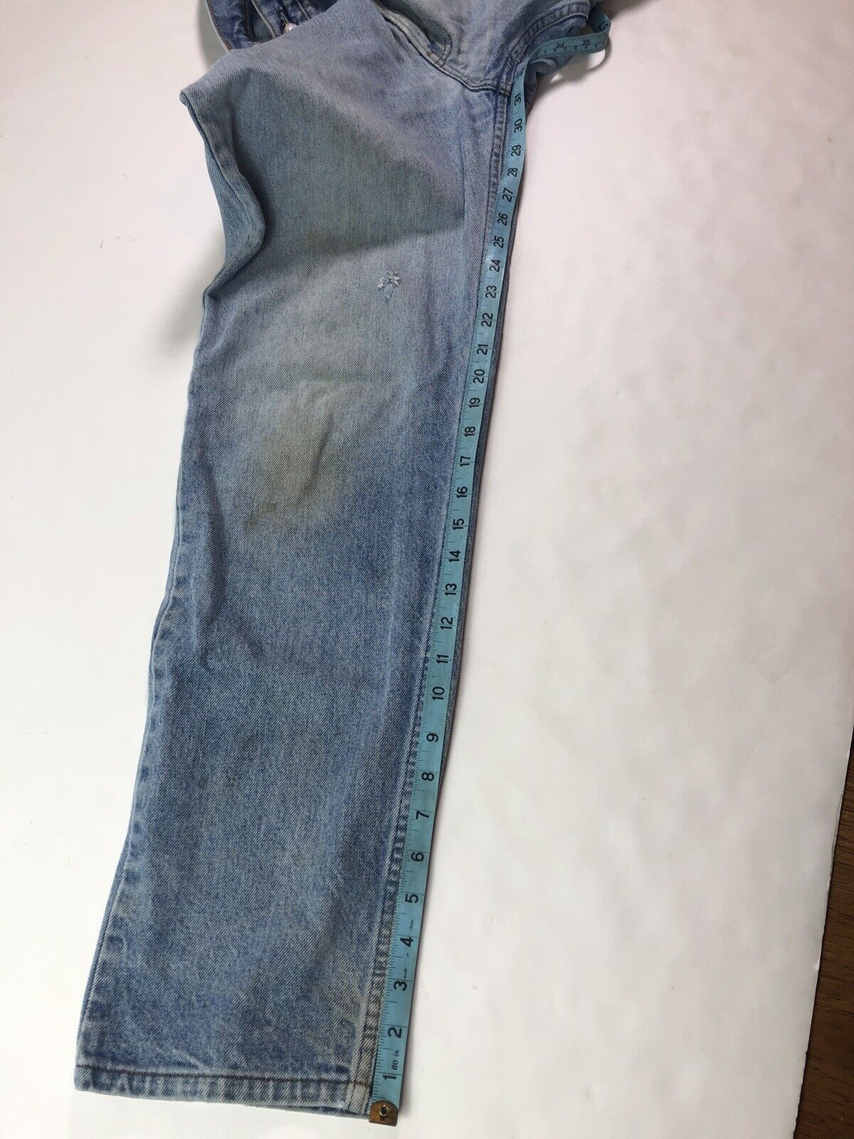 Levi's × Vintage Vintage 80s Levis 506-0213 Made In USA Distressed Jeans Size US 35 - 15 Thumbnail
