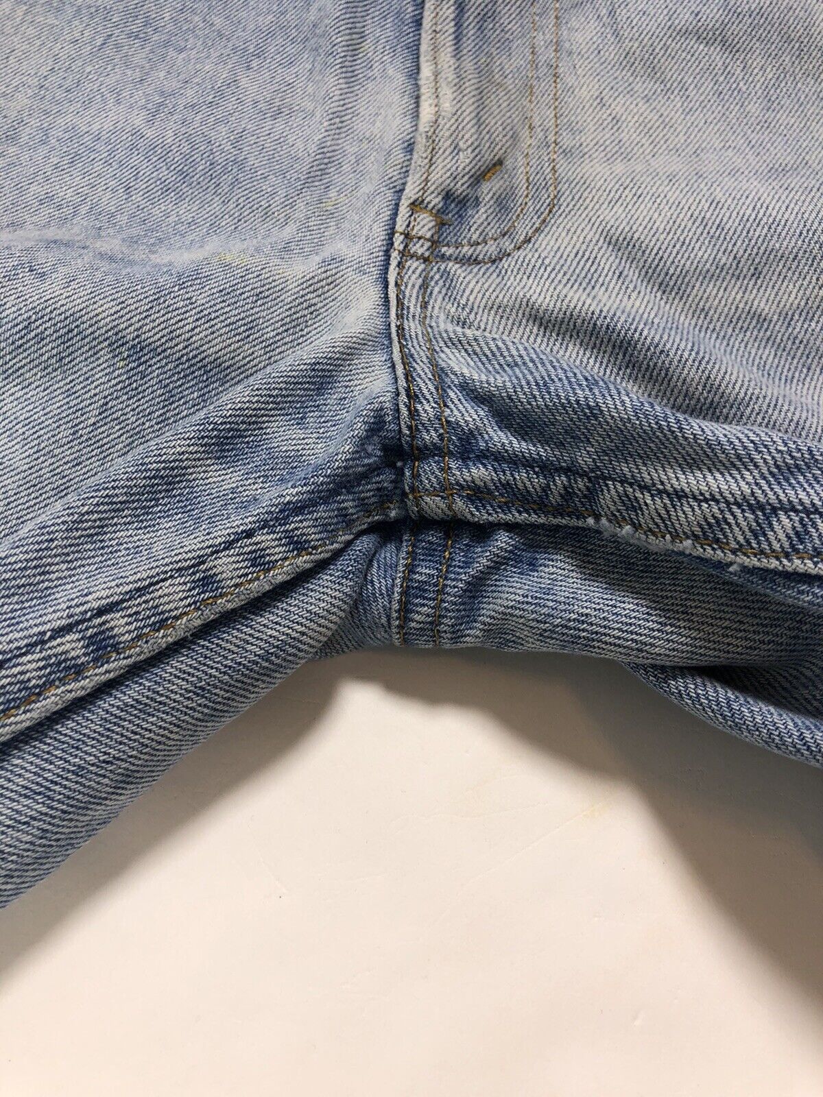Levi's × Vintage Vintage 80s Levis 506-0213 Made In USA Distressed Jeans Size US 35 - 5 Thumbnail