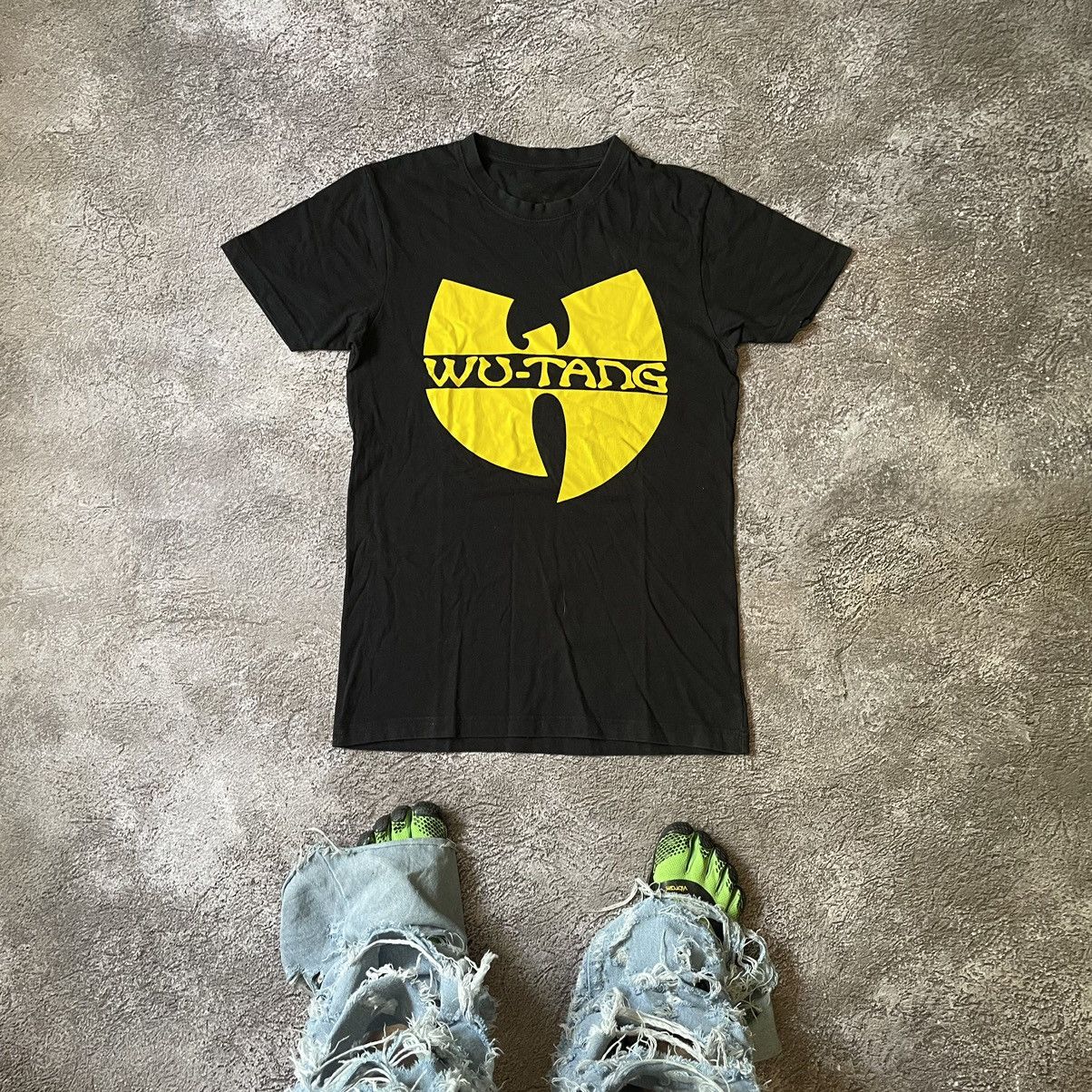 Vintage Vintage 90s Wu Tang Clan Graphic Tee Streetwear Black Boxy S Size US S / EU 44-46 / 1 - 1 Thumbnail