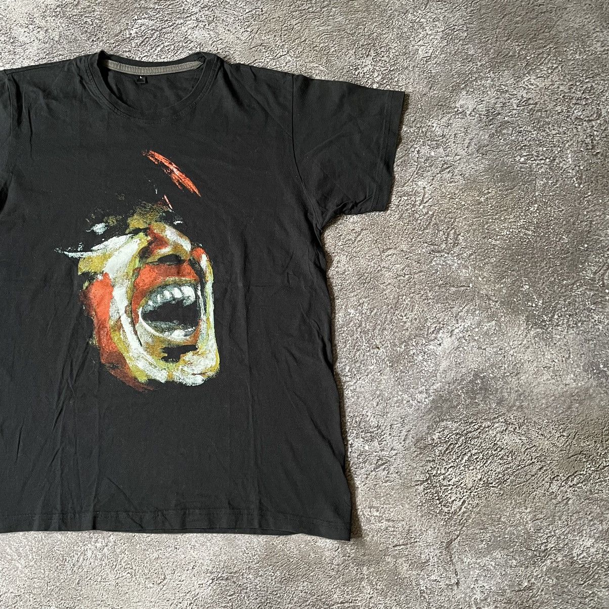 Vintage Vintage Y2K Graphic Tee Scream Face Grunge Streetwear Boxy L Size US L / EU 52-54 / 3 - 2 Thumbnail