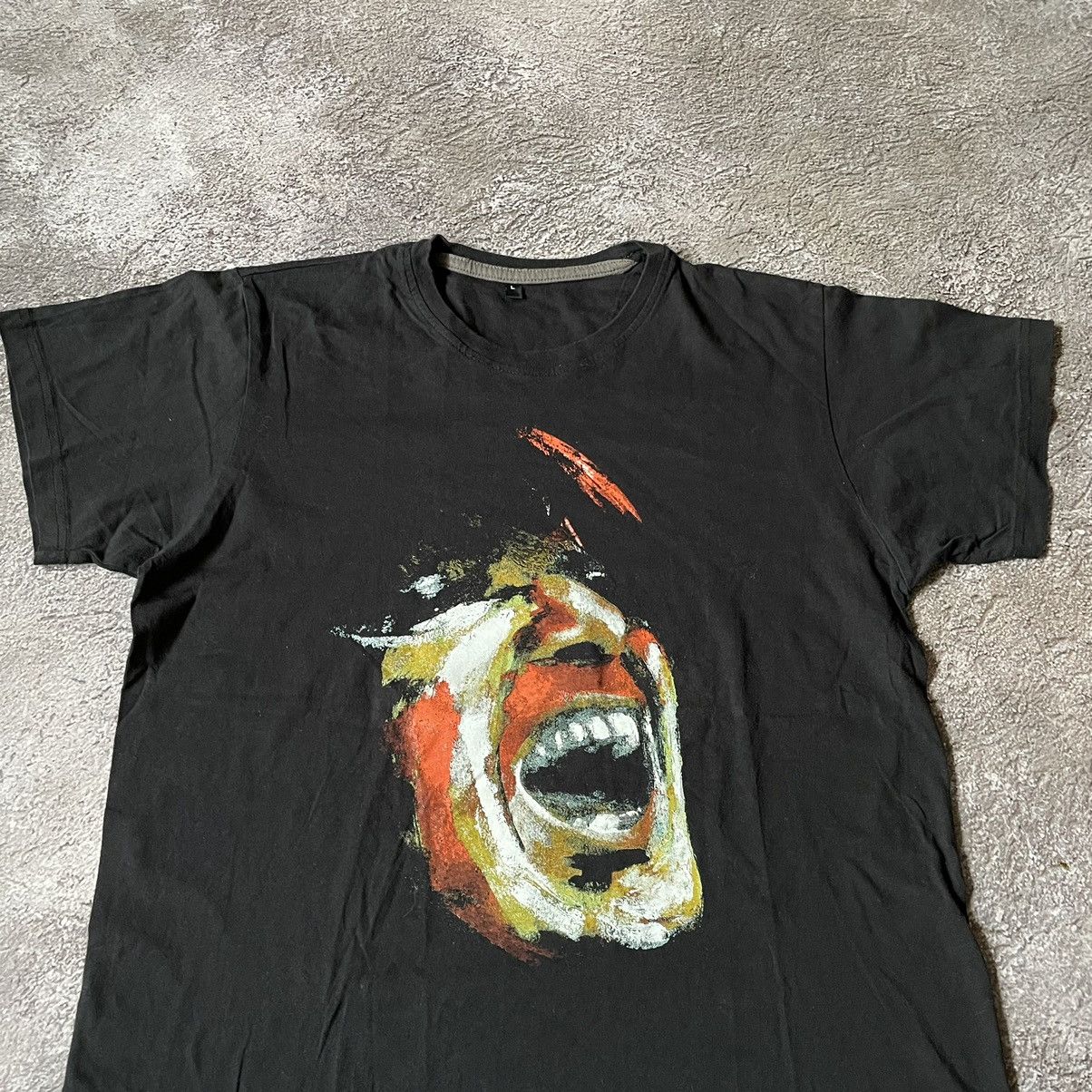 Vintage Vintage Y2K Graphic Tee Scream Face Grunge Streetwear Boxy L Size US L / EU 52-54 / 3 - 5 Thumbnail