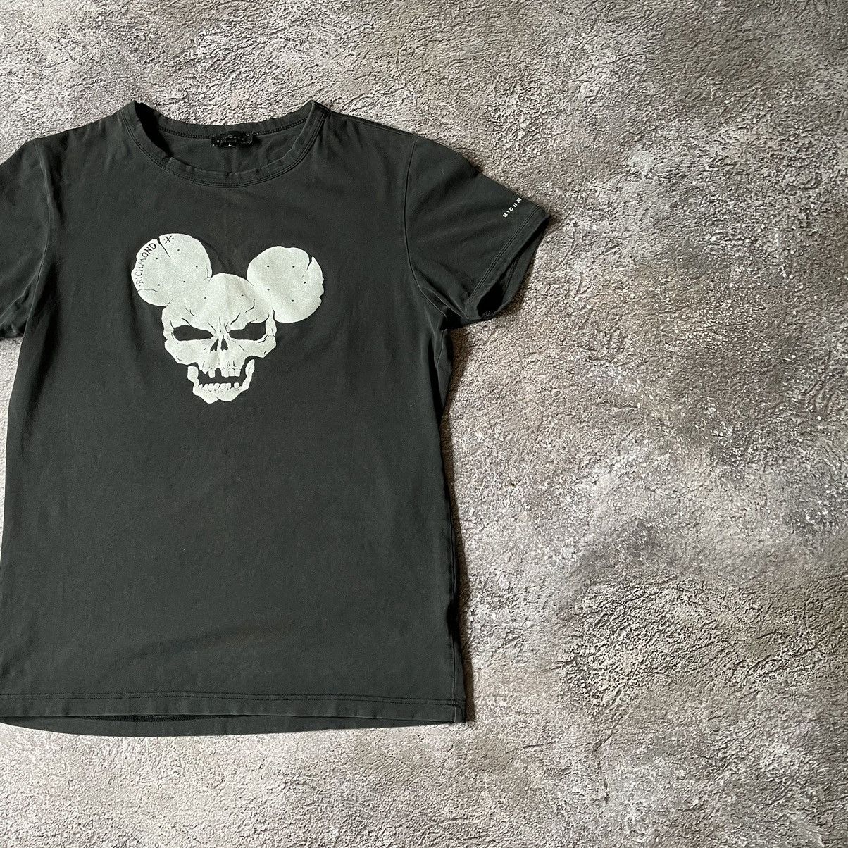 Vintage Vintage Y2K Skeleton Graphic Tee Grunge Streetwear Dark L Size US L / EU 52-54 / 3 - 3 Thumbnail