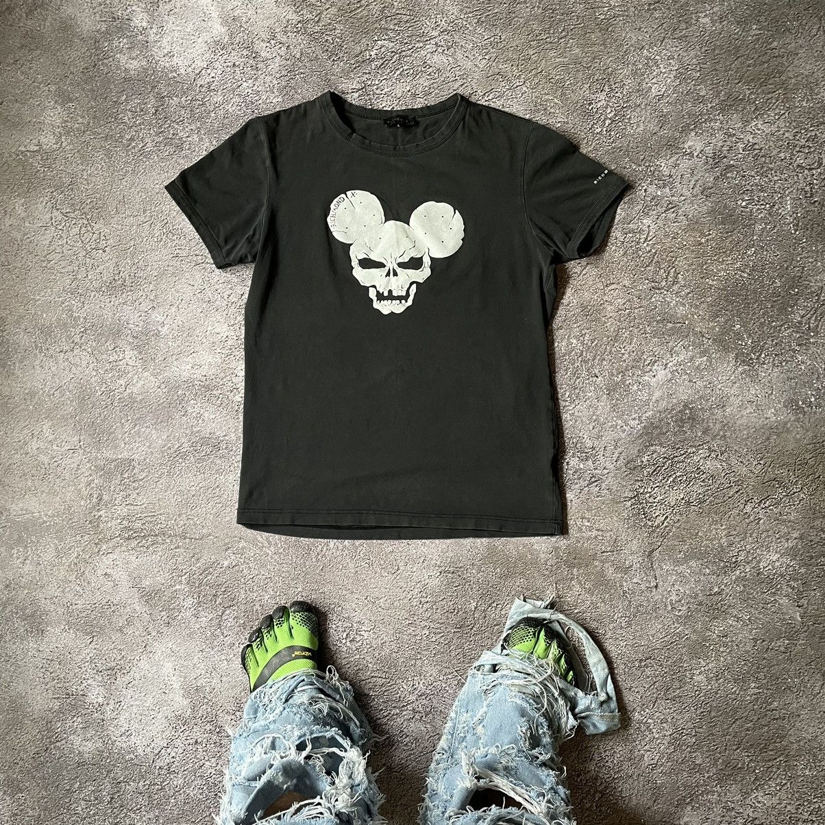 Vintage Vintage Y2K Skeleton Graphic Tee Grunge Streetwear Dark L Size US L / EU 52-54 / 3 - 1 Thumbnail