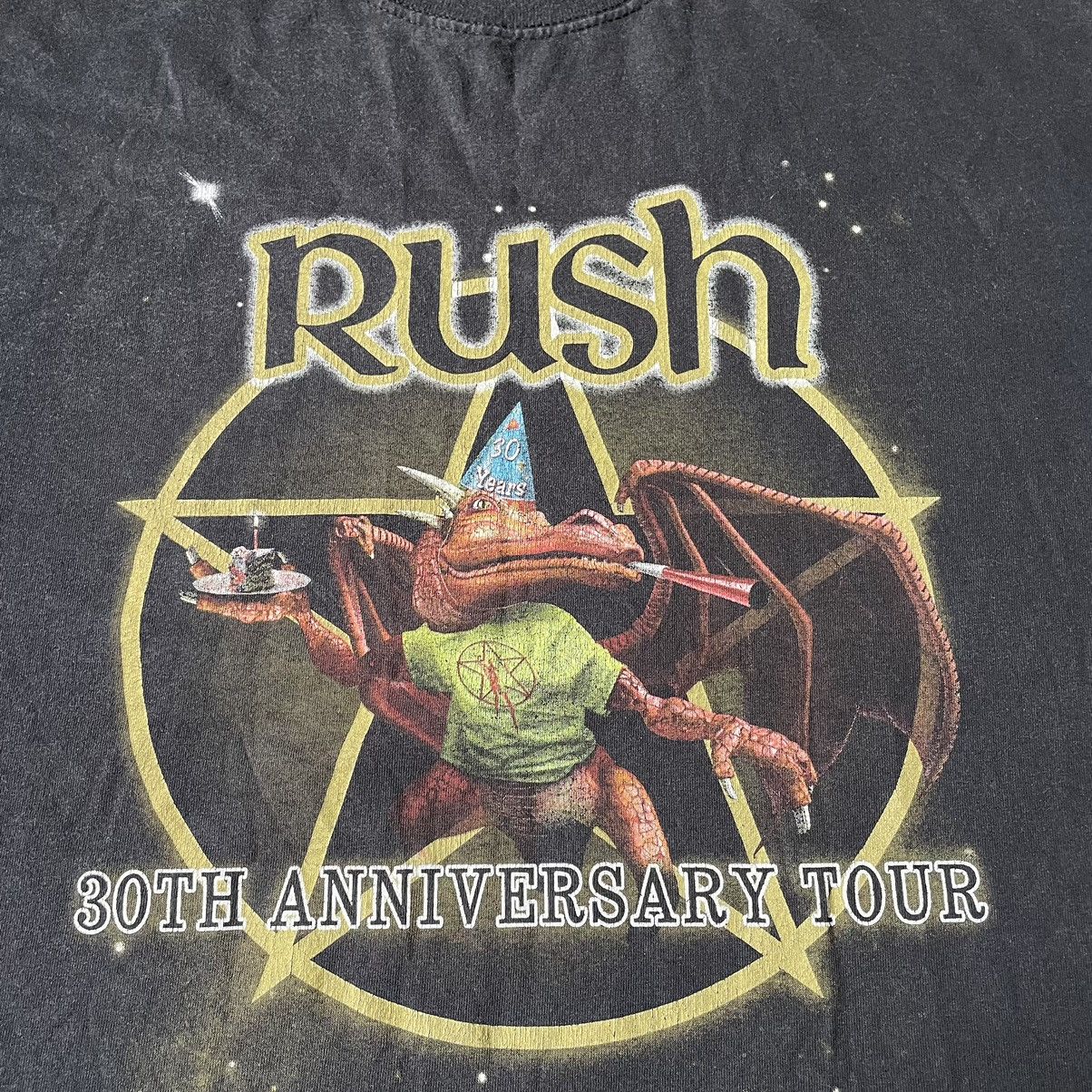 Vintage Vintage Y2K Rush Graphic Tee Sun Faded Grunge Skate Boxy L Size US L / EU 52-54 / 3 - 7 Thumbnail