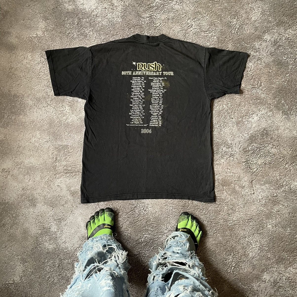 Vintage Vintage Y2K Rush Graphic Tee Sun Faded Grunge Skate Boxy L Size US L / EU 52-54 / 3 - 8 Thumbnail