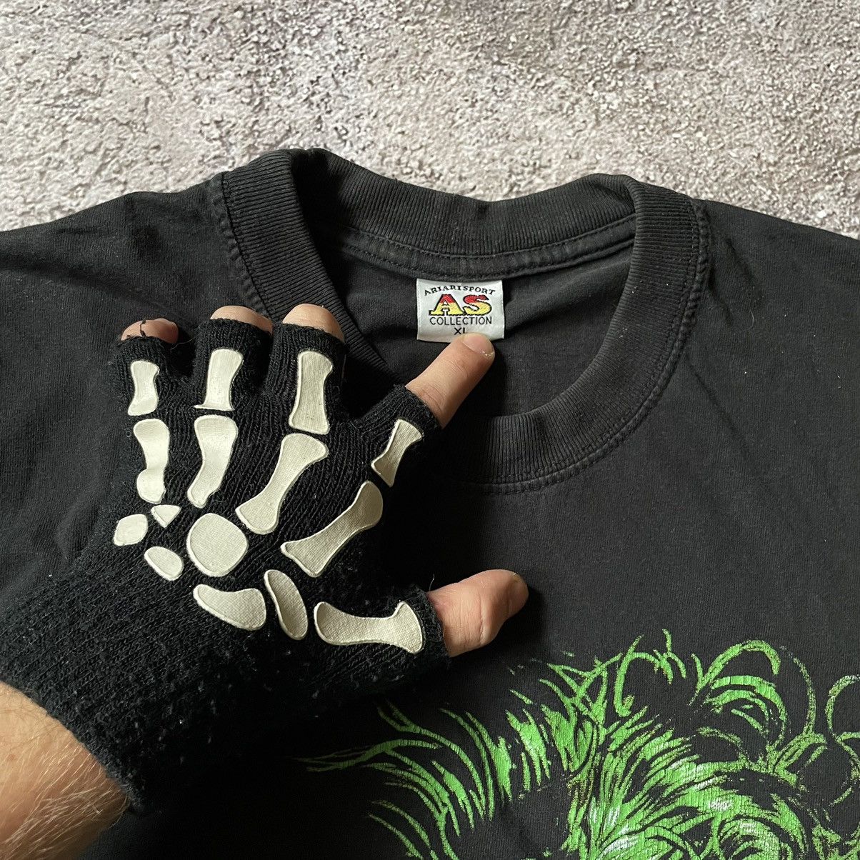 Vintage Vintage 90s Joker Skeleton Graphic Tee Grunge Punk Boxy XL Size US XL / EU 56 / 4 - 8 Thumbnail