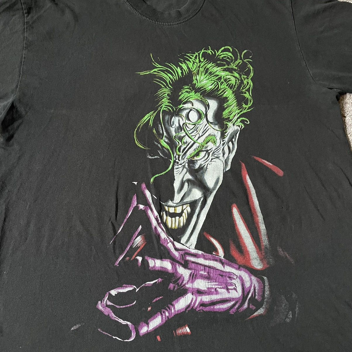 Vintage Vintage 90s Joker Skeleton Graphic Tee Grunge Punk Boxy XL Size US XL / EU 56 / 4 - 6 Thumbnail