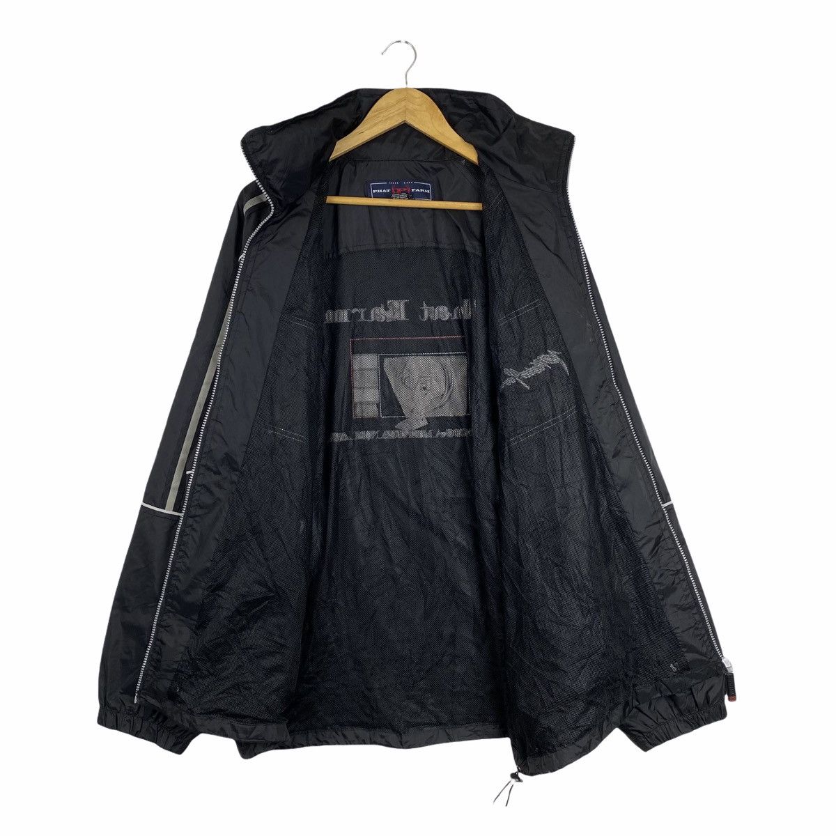 Phat Farm Vintage PHAT FARM New York Big Logo Light Jacket Windbreaker Size US XL / EU 56 / 4 - 3 Thumbnail