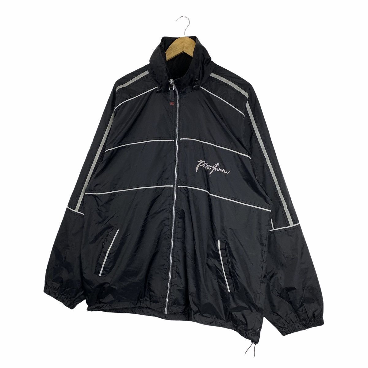 Phat Farm Vintage PHAT FARM New York Big Logo Light Jacket Windbreaker Size US XL / EU 56 / 4 - 4 Thumbnail