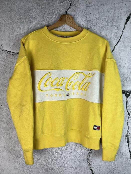 Tommy hilfiger coca hot sale cola sweatshirt