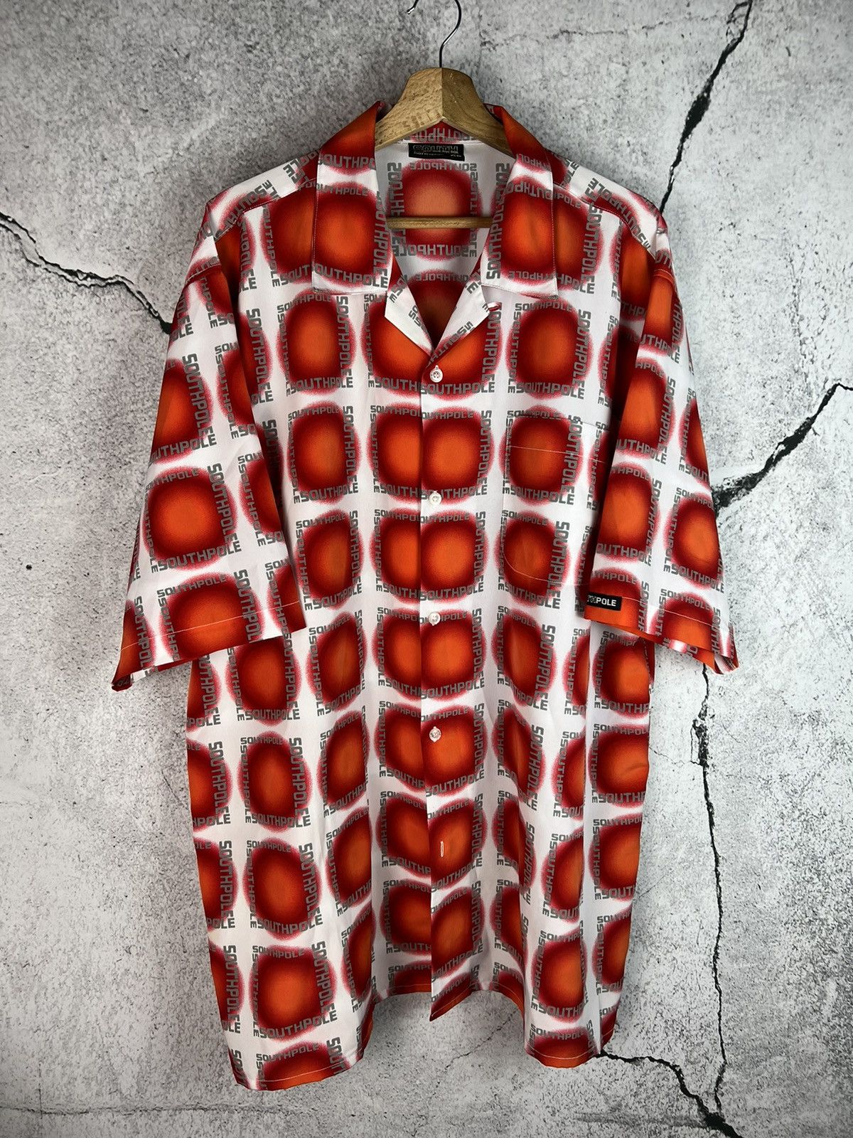 Southpole Southpole vintage button up spell out shirt Size US XL / EU 56 / 4 - 1 Thumbnail