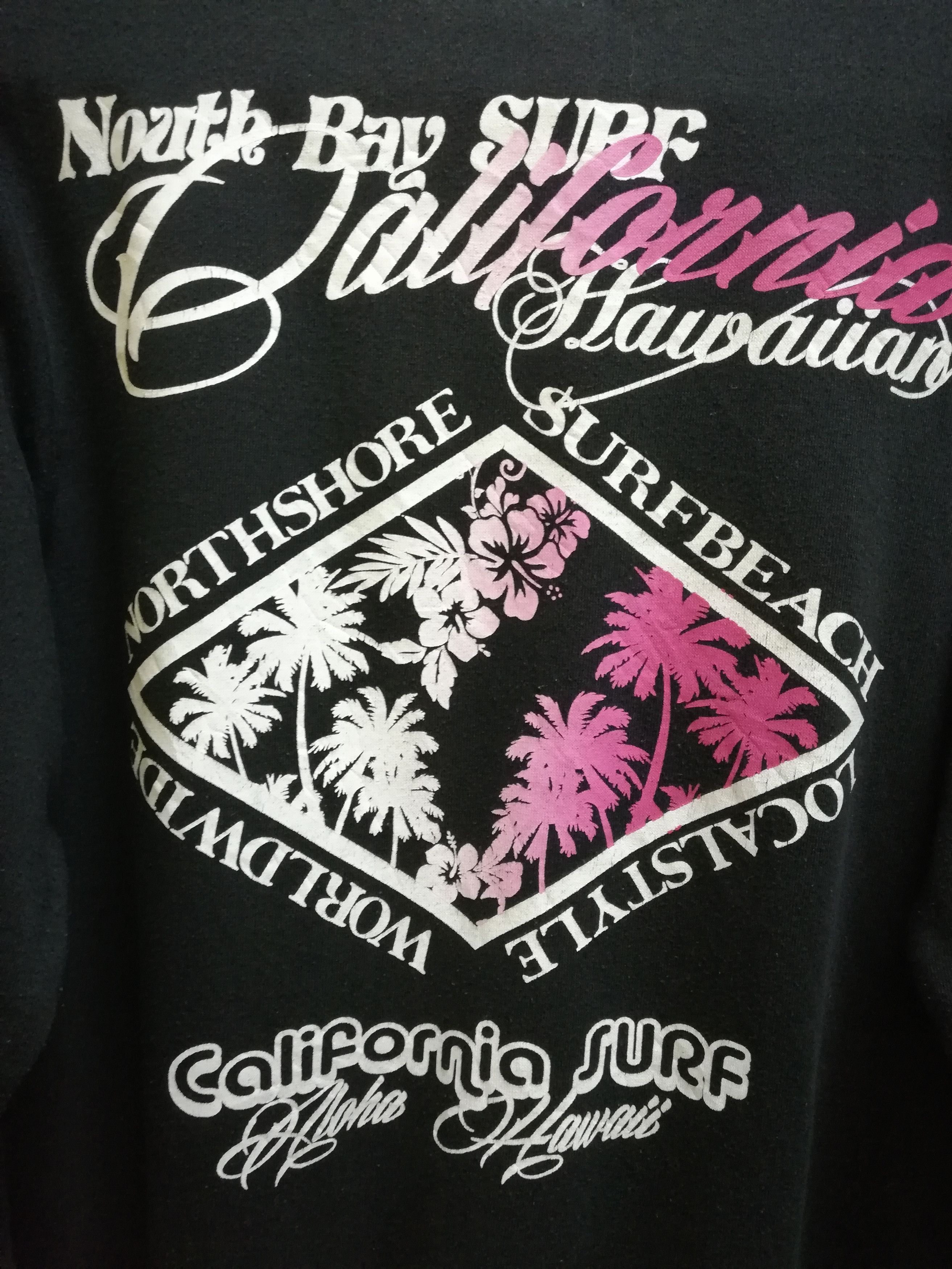 Japanese Brand Rare North Bay Surf California Sweatshirt Crewneck (c33) Size US M / EU 48-50 / 2 - 6 Thumbnail