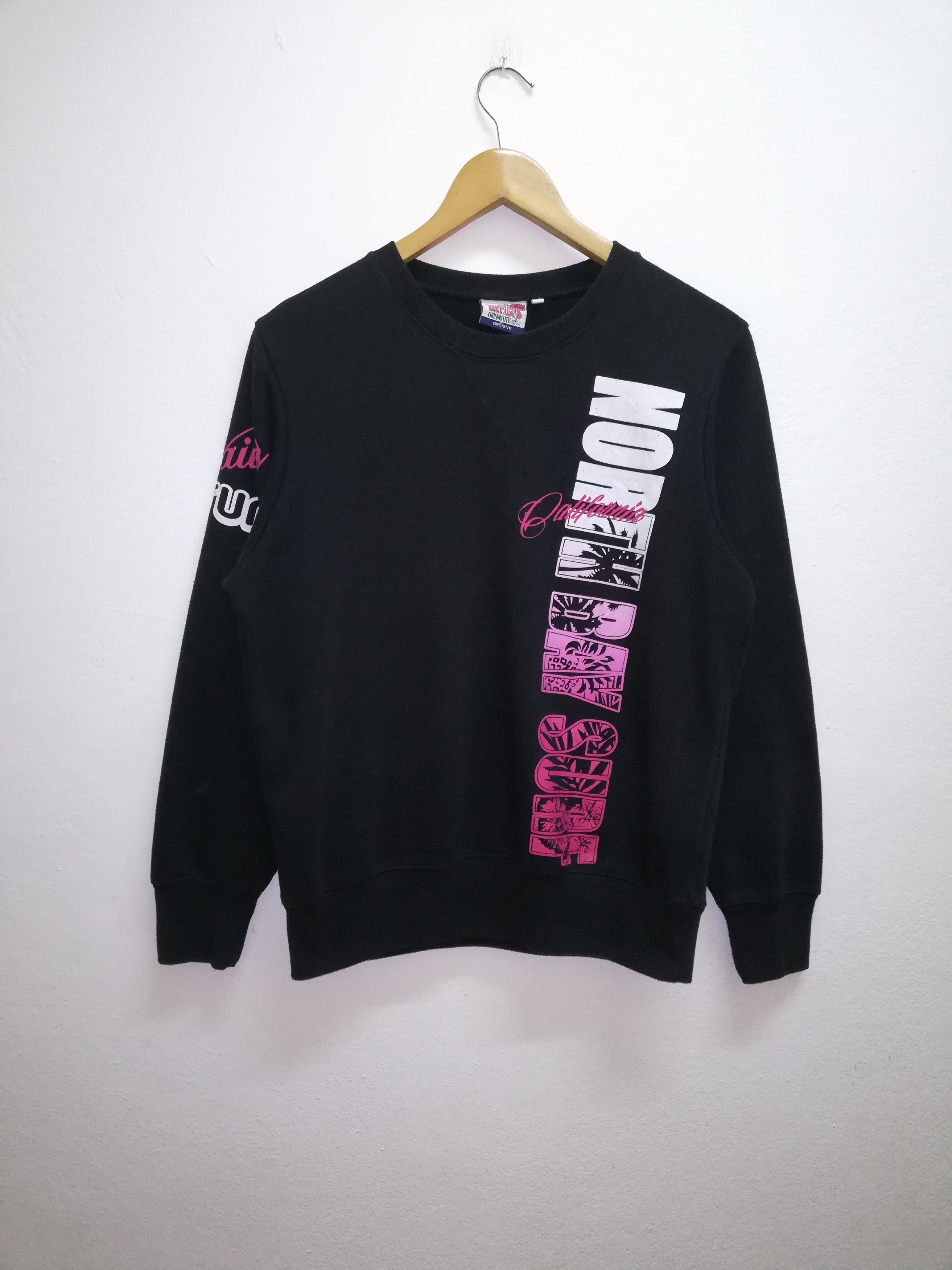 Japanese Brand Rare North Bay Surf California Sweatshirt Crewneck (c33) Size US M / EU 48-50 / 2 - 2 Thumbnail