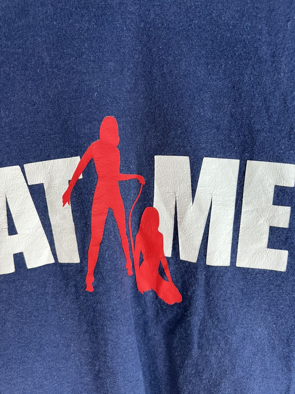 Vintage Beat me BDSM vintage tshirt Size US XL / EU 56 / 4 - 3 Thumbnail