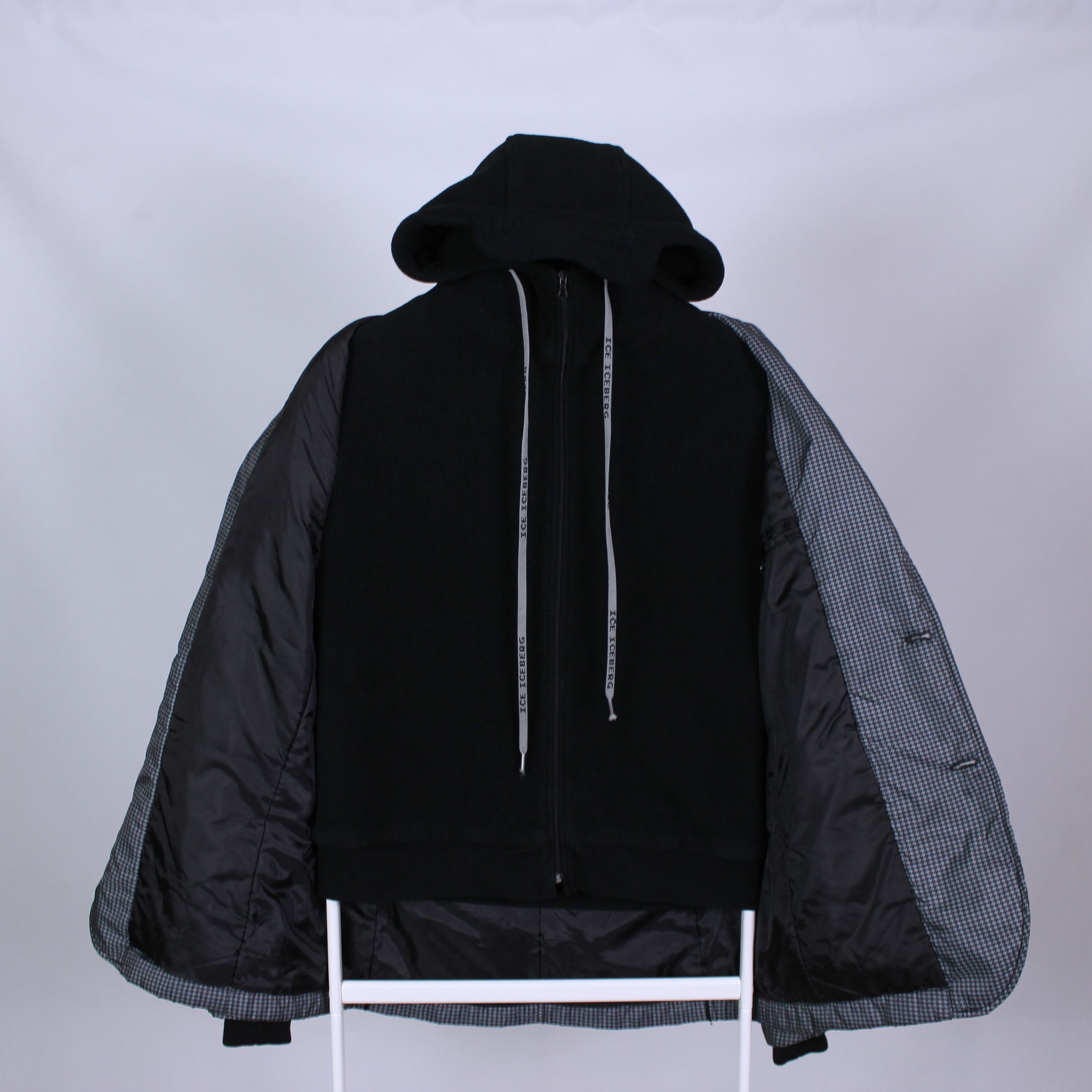 Iceberg Iceberg 2v1 jacket rarity fleece nylon S M Size US M / EU 48-50 / 2 - 5 Thumbnail
