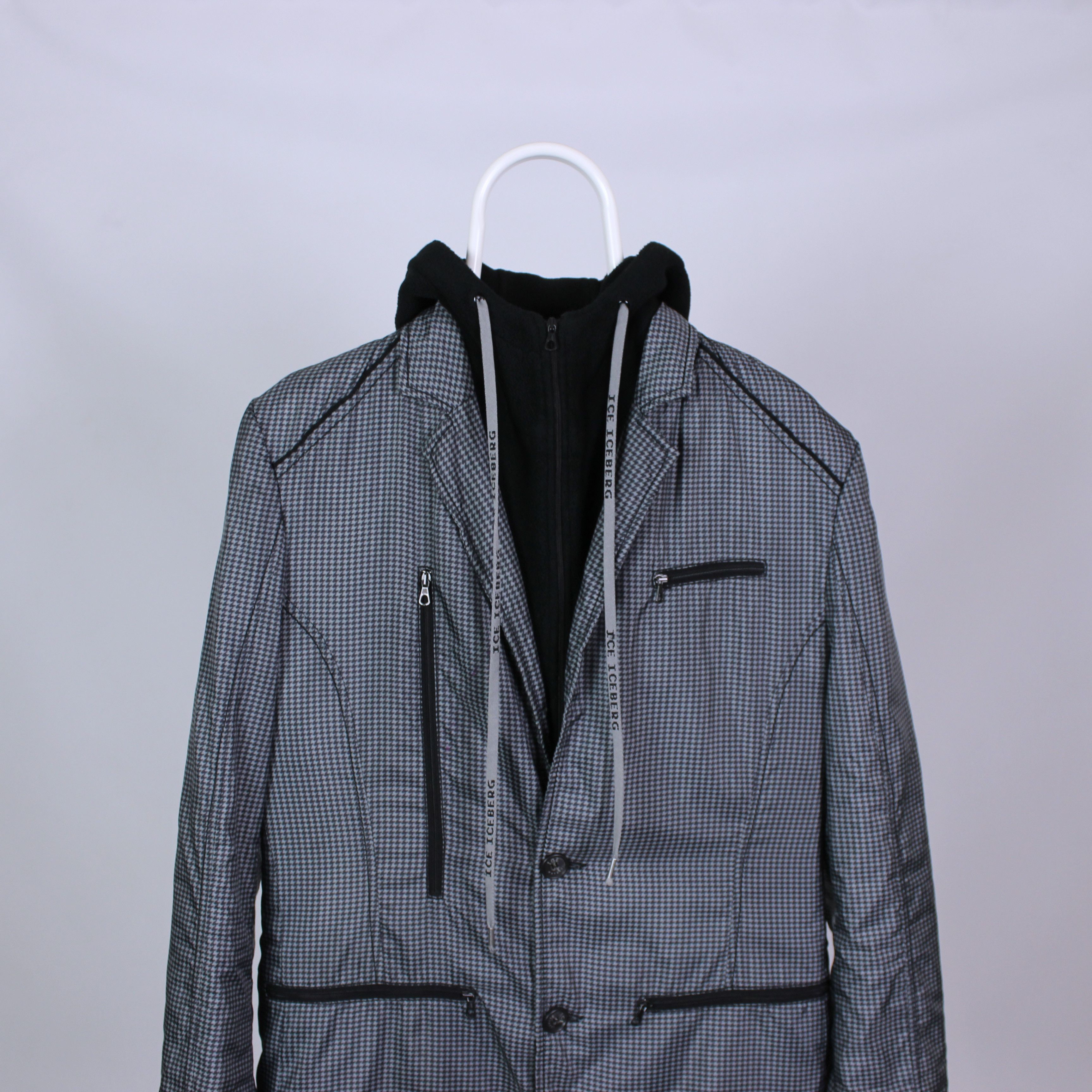 Iceberg Iceberg 2v1 jacket rarity fleece nylon S M Size US M / EU 48-50 / 2 - 2 Thumbnail