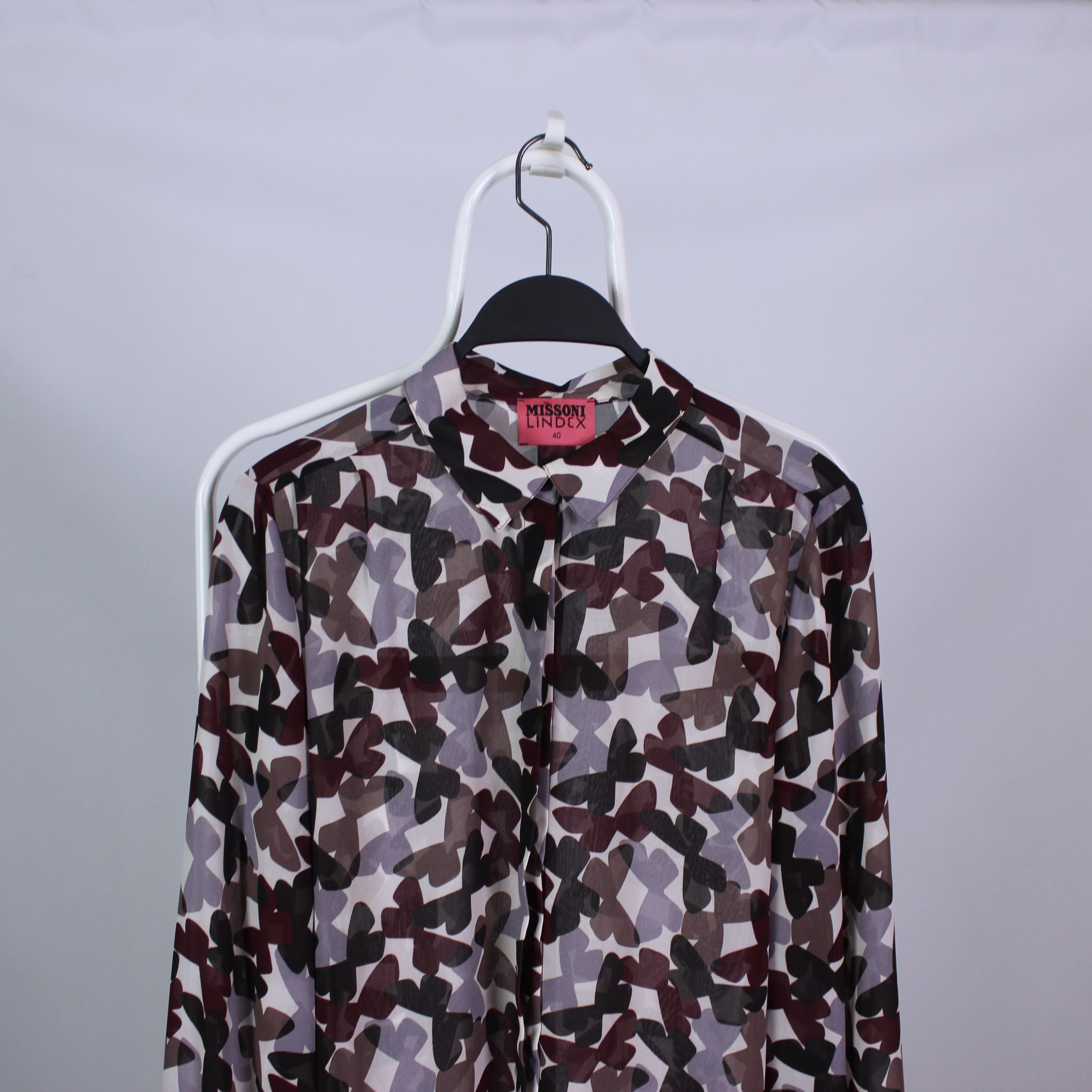 Missoni Missoni & Lindex light shirt buttons ups women rarity M L Size M / US 6-8 / IT 42-44 - 2 Thumbnail