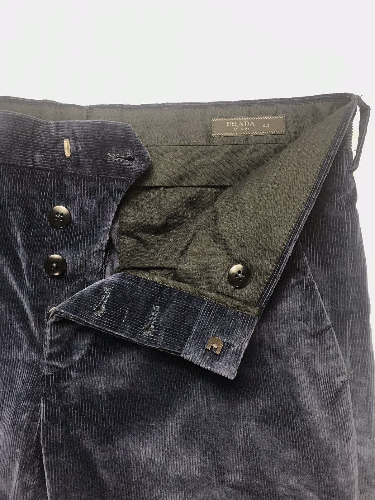 Prada Prada elegant corduroy pants Size US 29 - 1 Thumbnail