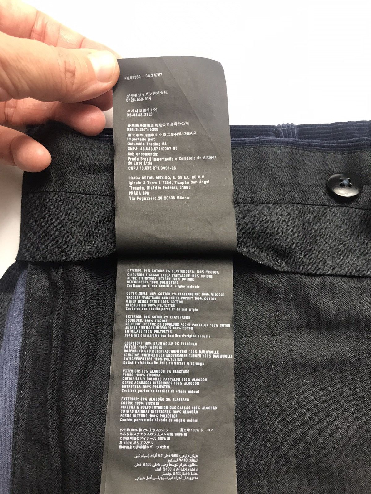 Prada Prada elegant corduroy pants Size US 29 - 8 Thumbnail